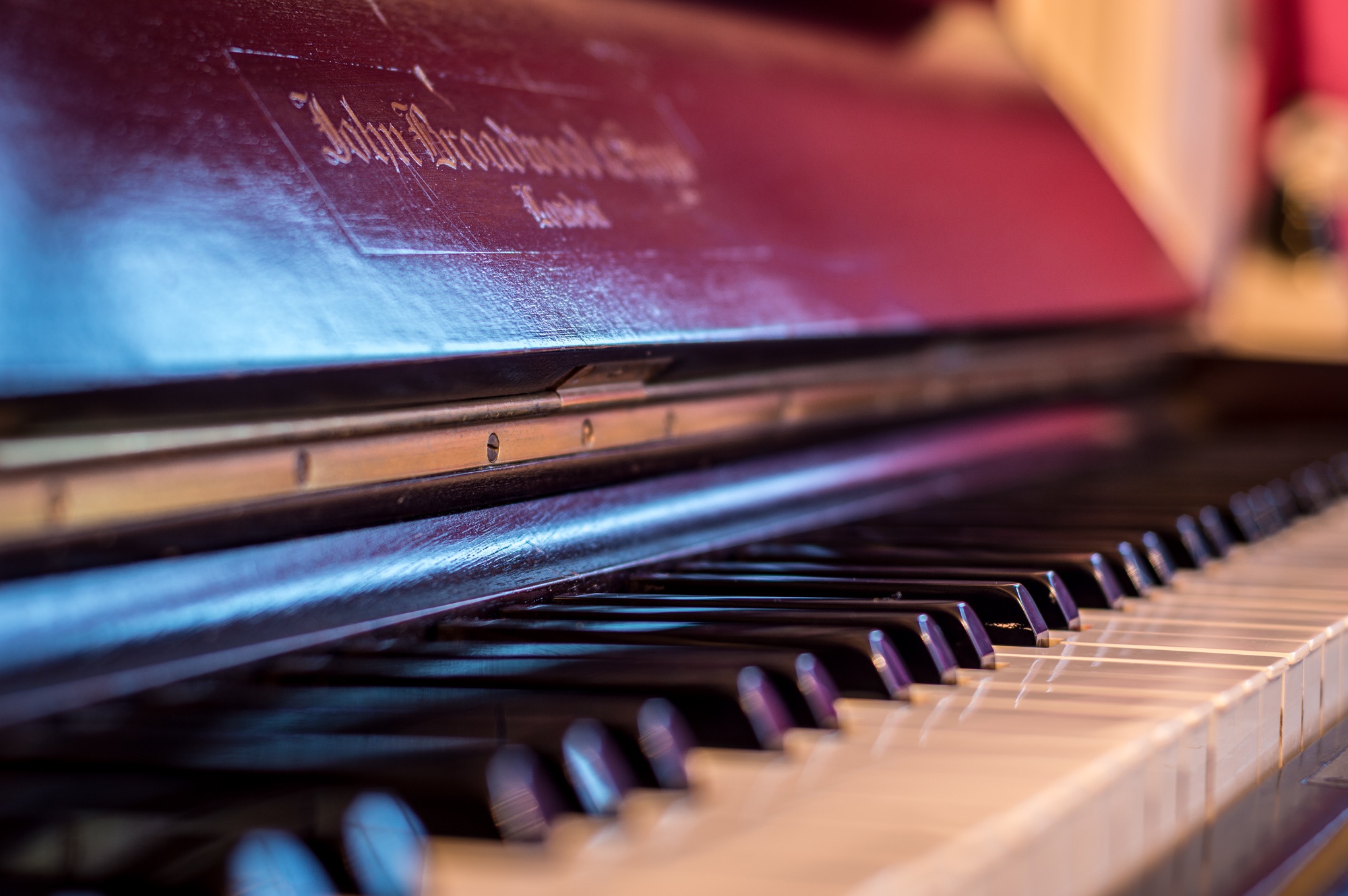 Download mobile wallpaper Music, Piano, Close Up, Instrument for free.