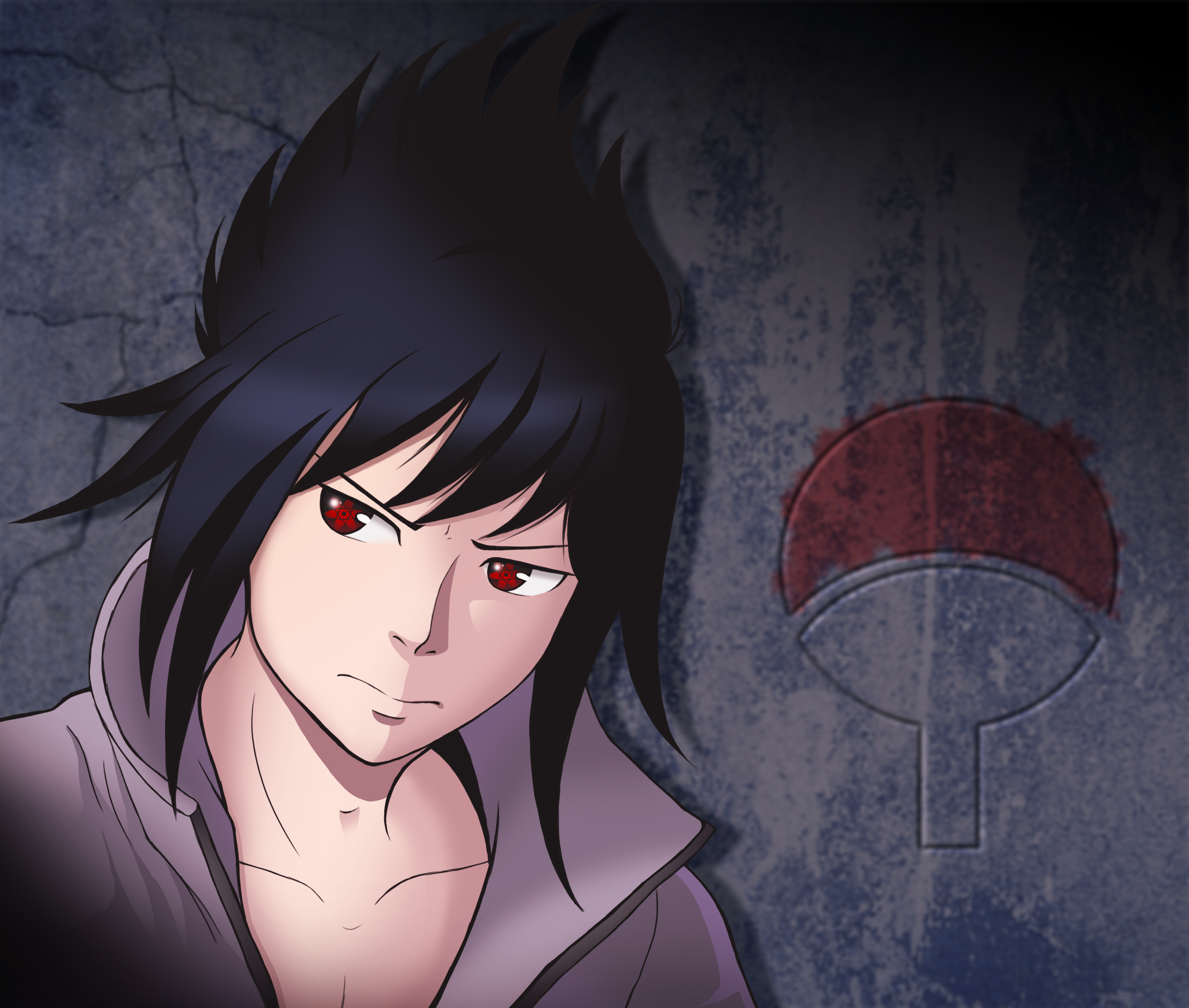 Download mobile wallpaper Anime, Naruto, Sasuke Uchiha for free.