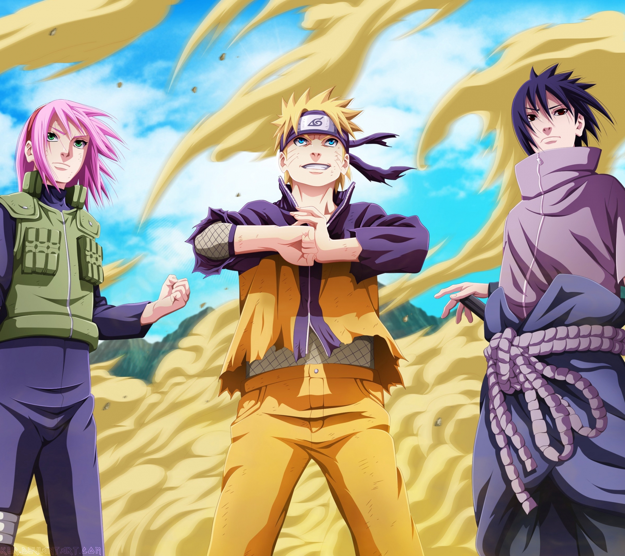 Baixe gratuitamente a imagem Anime, Naruto, Sasuke Uchiha, Sakura Haruno, Naruto Uzumaki na área de trabalho do seu PC