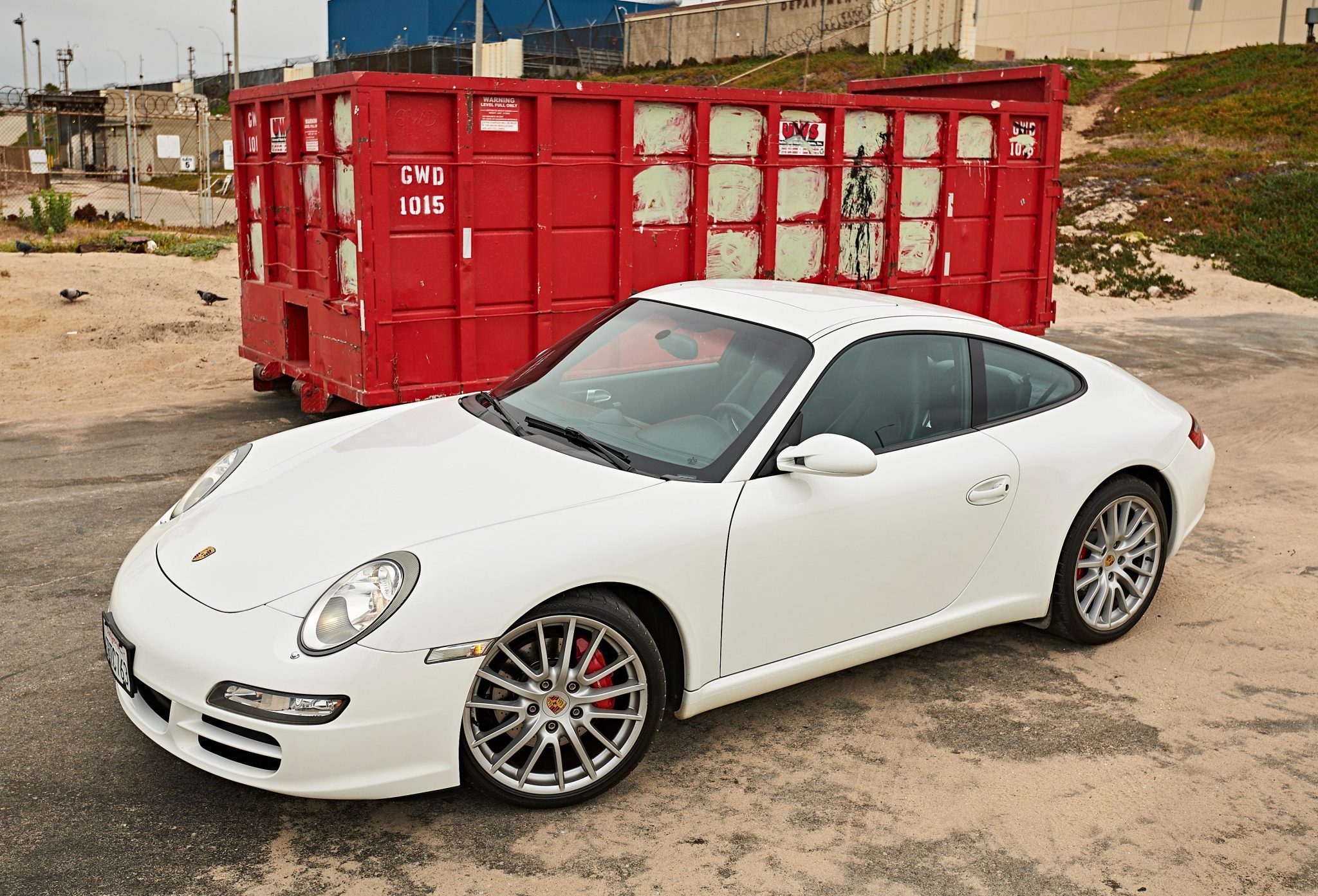 Скачати мобільні шпалери Автомобіль, Купе, Porsche 911 Carrera S, Транспортні Засоби, Білий Автомобіль безкоштовно.
