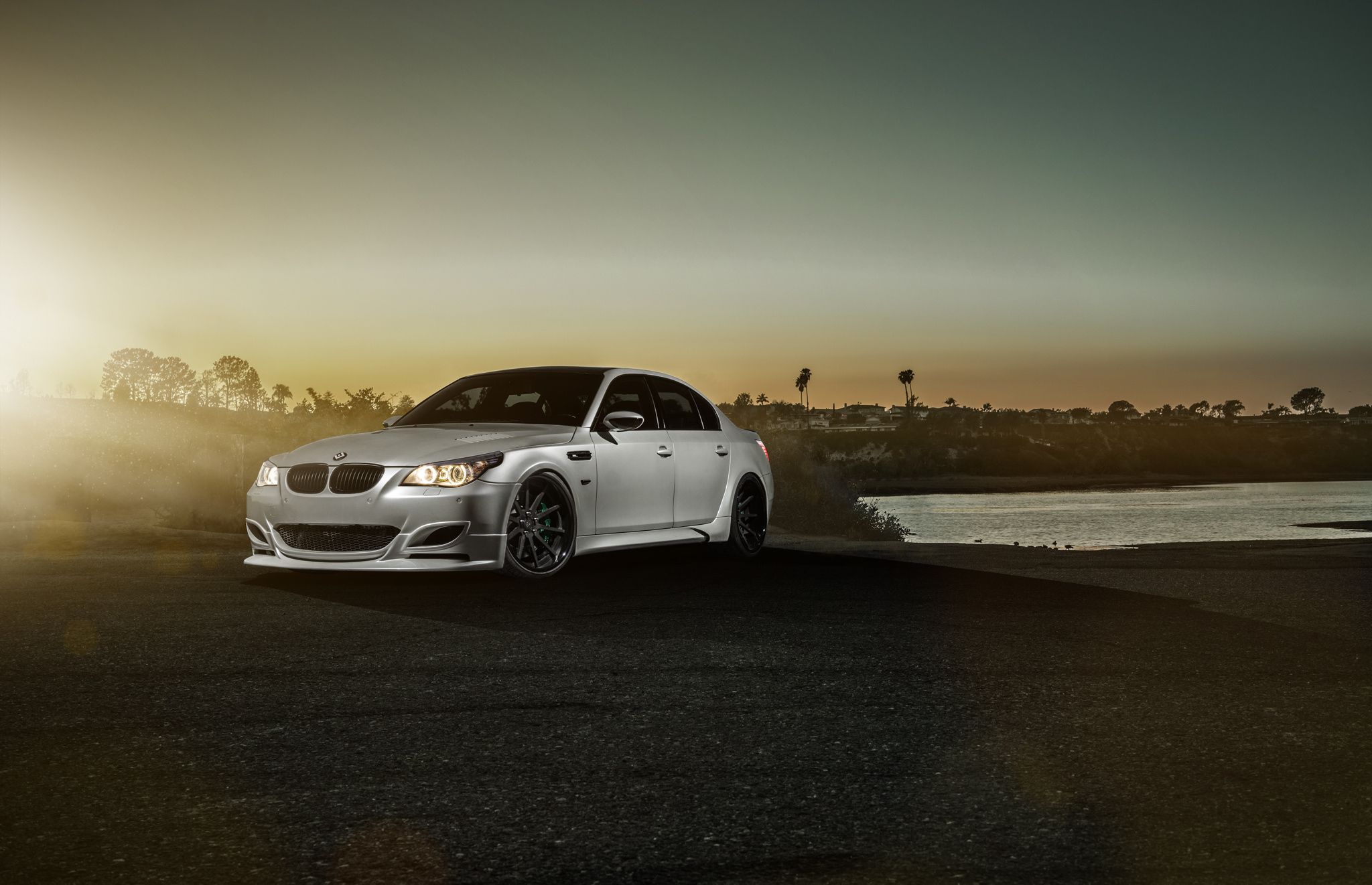 Download mobile wallpaper Bmw, Car, Bmw M5, Vehicles, Silver Car for free.