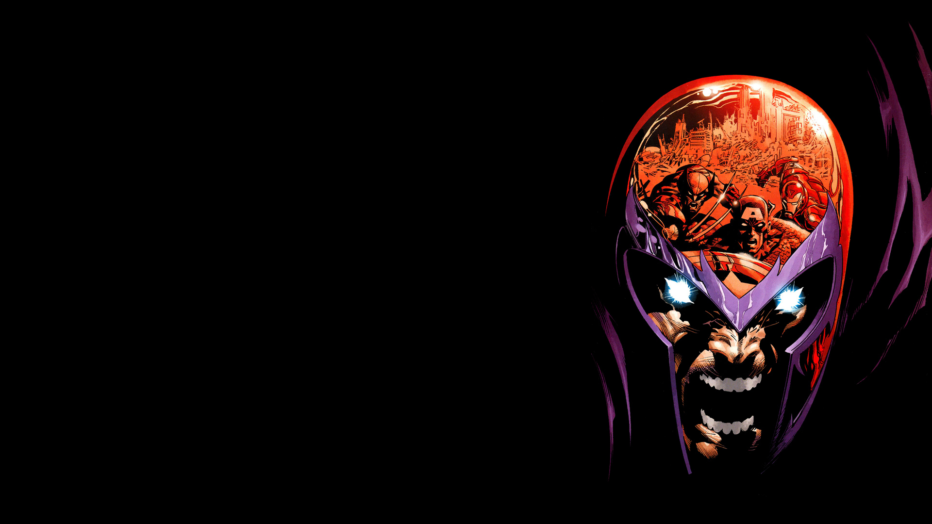 Baixar papel de parede para celular de Magneto (Marvel Comics), X Men: O Filme, Wolverine, Capitão América, Homem De Ferro, História Em Quadrinhos gratuito.