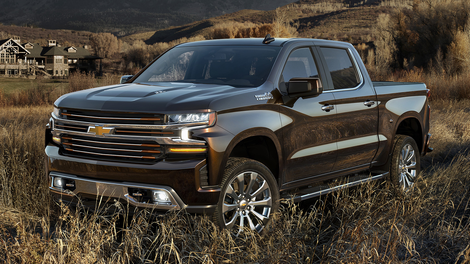 Download mobile wallpaper Chevrolet, Vehicles, Chevrolet Silverado High Country, Chevrolet Silverado High Country Crew Cab for free.