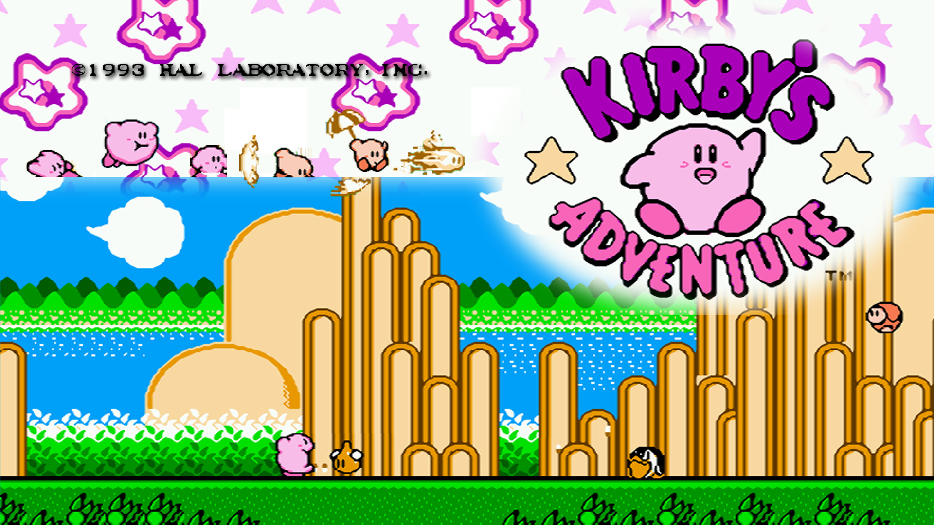 Free download wallpaper Video Game, Kirby, Kirby's Adventure on your PC desktop