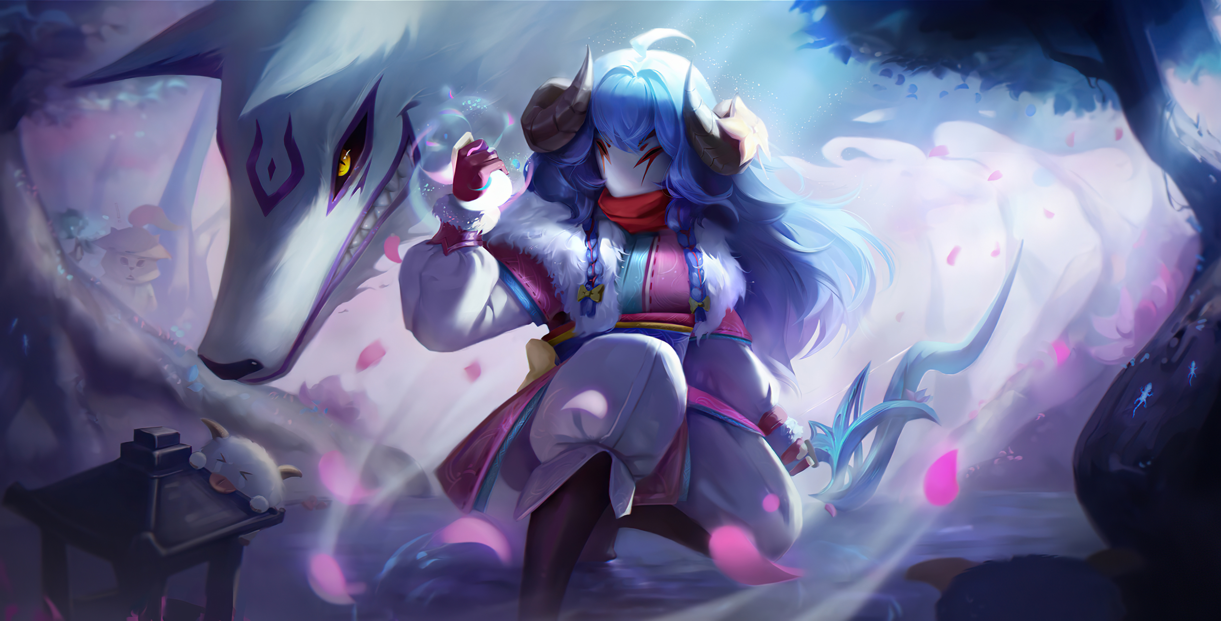 kindred (league of legends), video game, league of legends