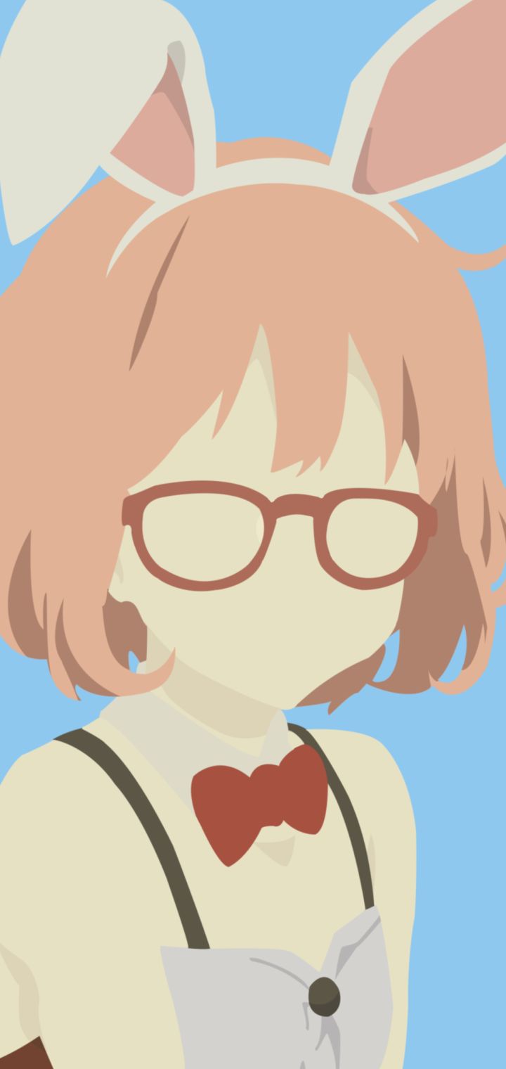 Descarga gratuita de fondo de pantalla para móvil de Animado, Minimalista, Mirai Kuriyama, Kyōkai No Kanata, Kyoukai No Kanata.