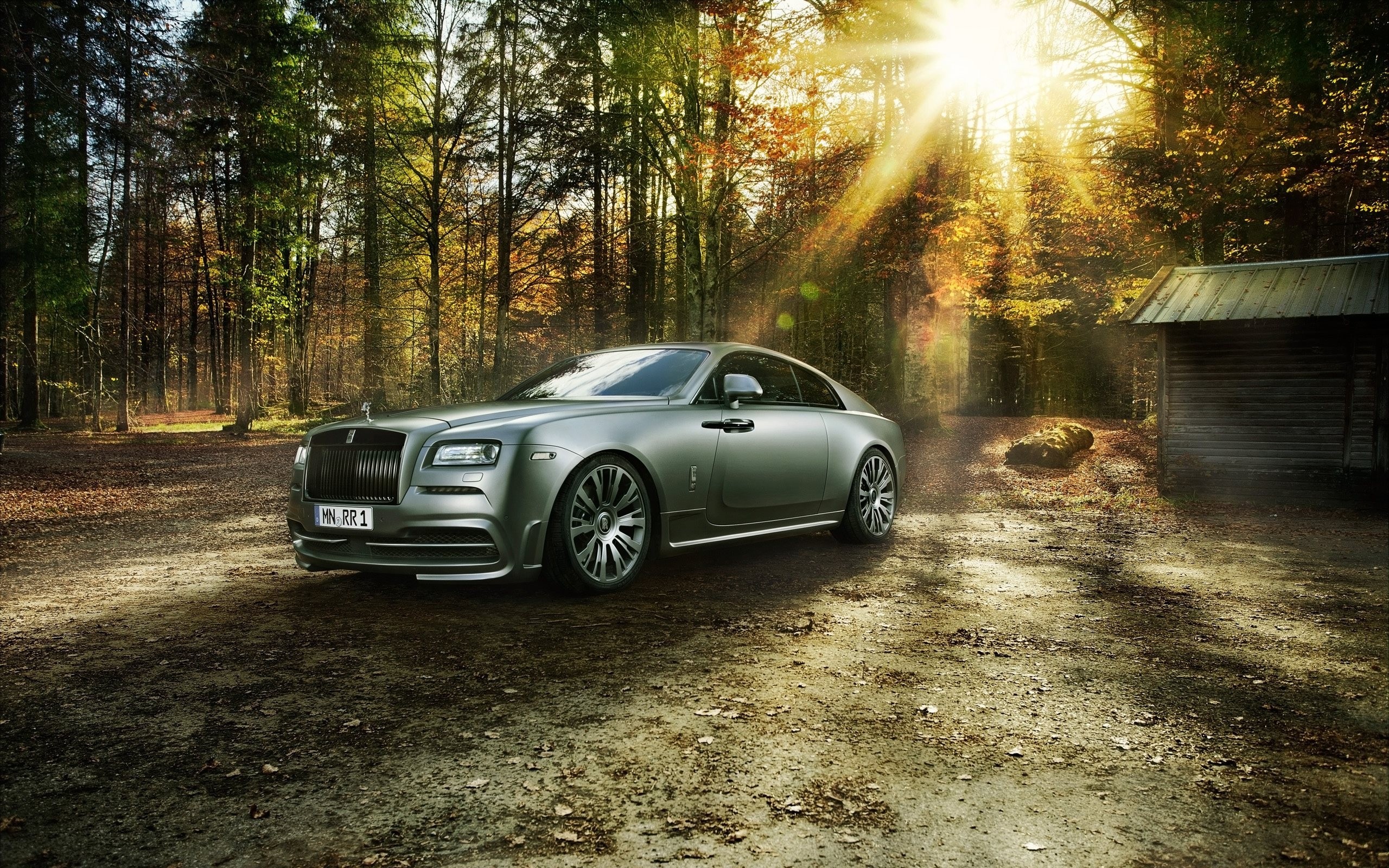 Download mobile wallpaper Rolls Royce, Cabin, Sunbeam, Forest, Vehicles for free.