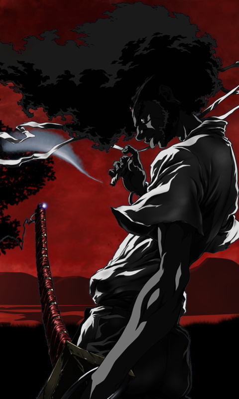 Download mobile wallpaper Anime, Afro Samurai for free.