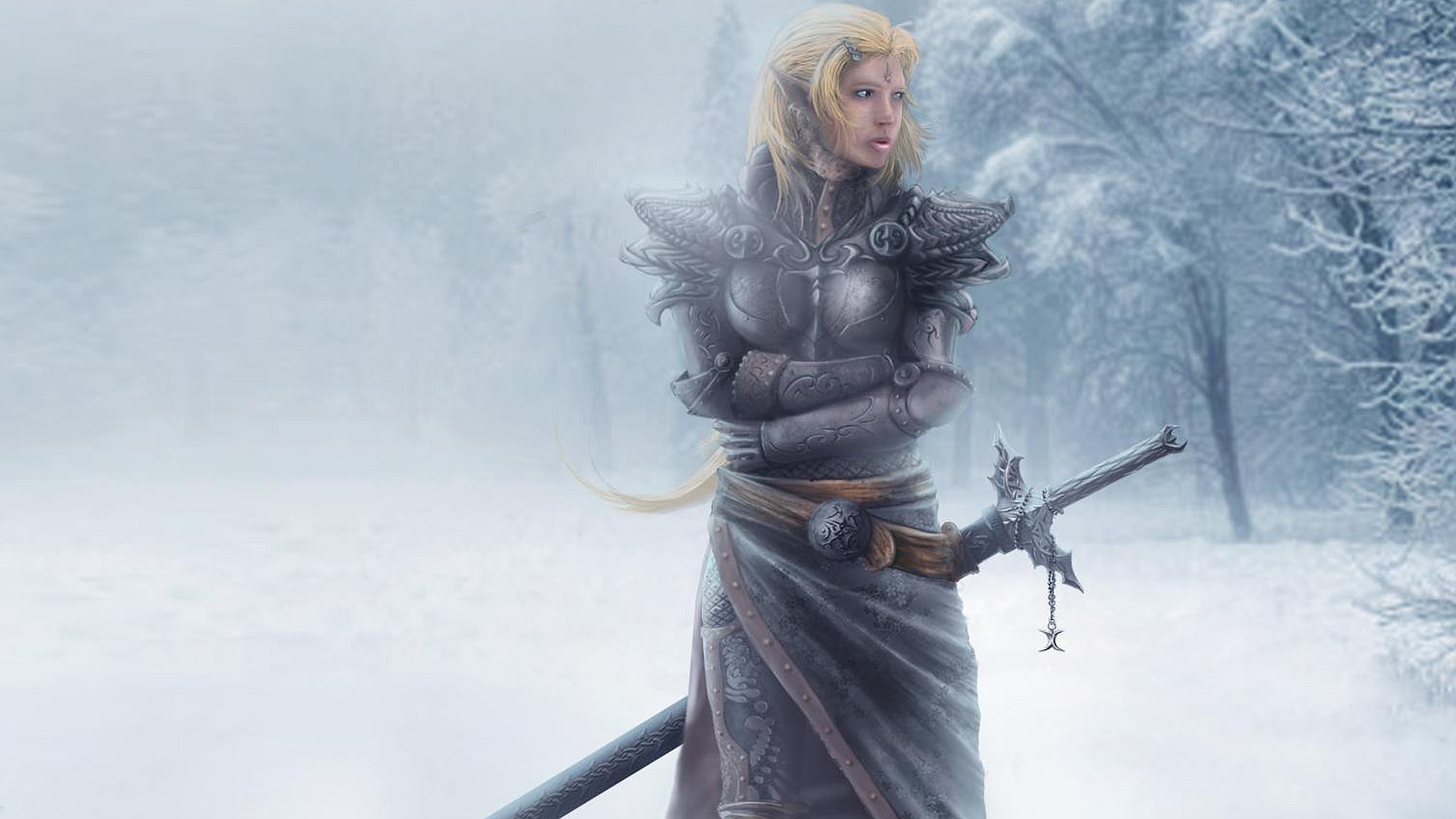 Free download wallpaper Fantasy, Women Warrior on your PC desktop