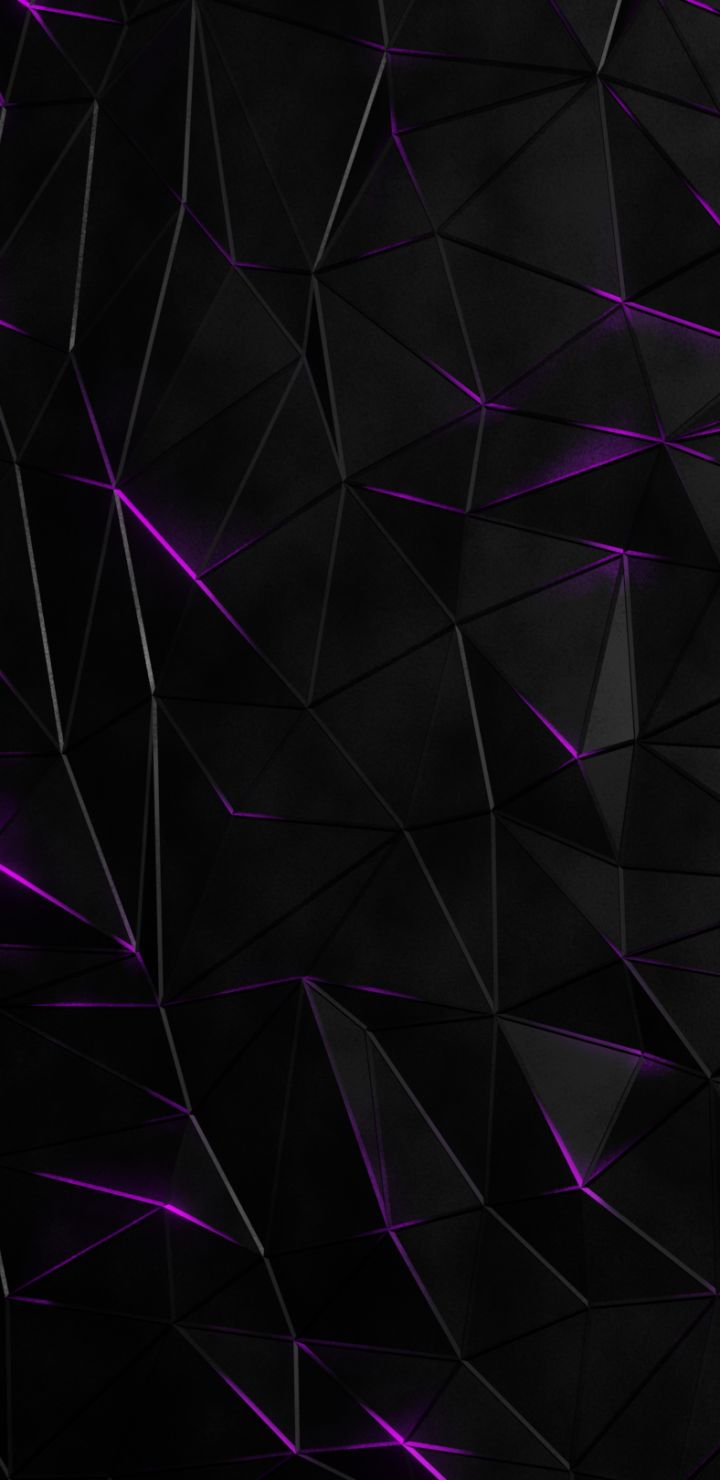 無料モバイル壁紙概要, 紫の, 三角形をダウンロードします。
