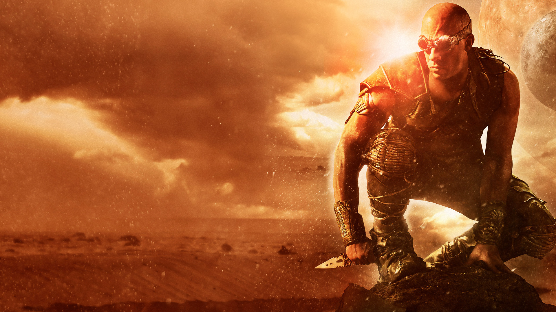 Free download wallpaper Movie, Riddick on your PC desktop