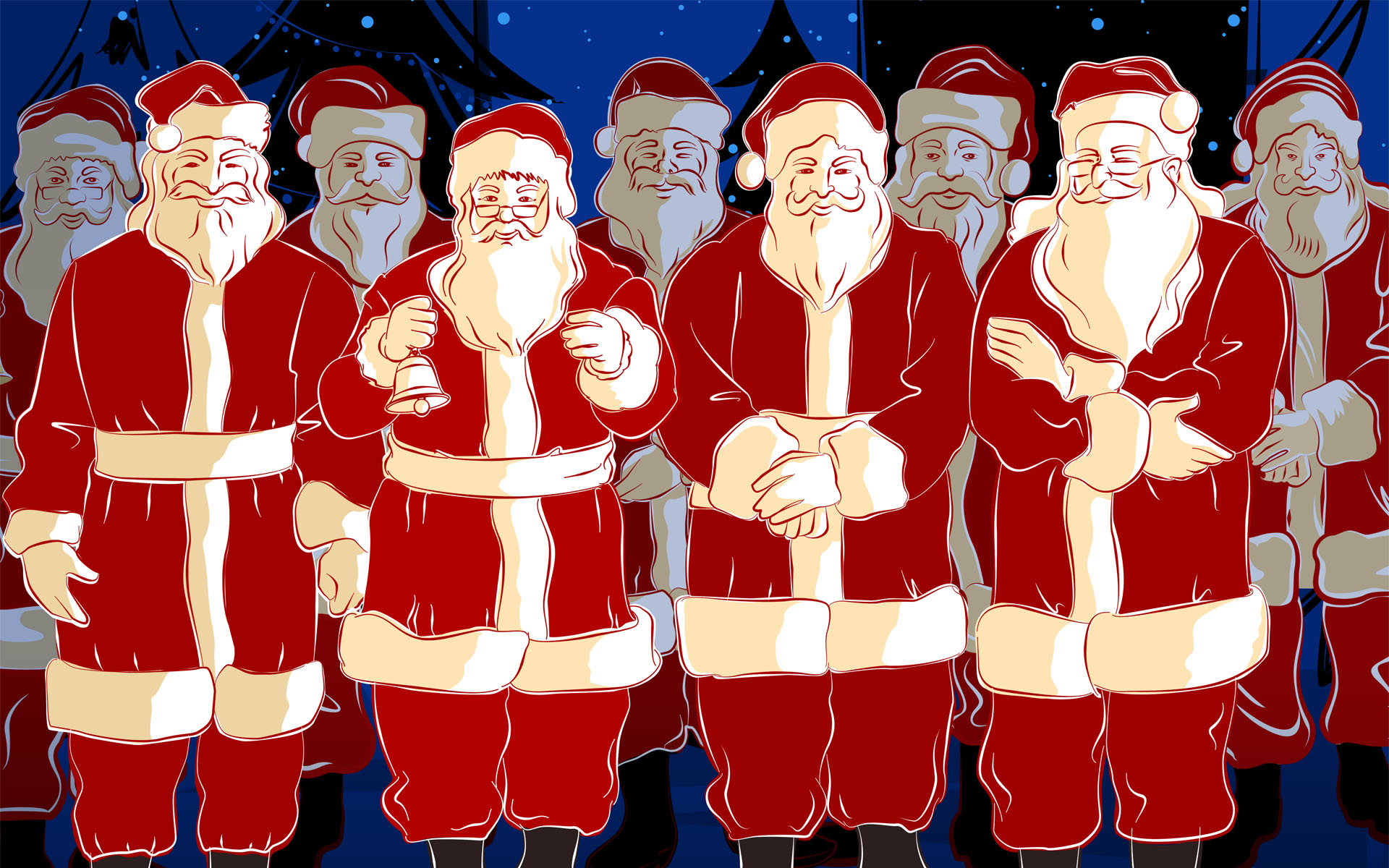 PCデスクトップにクリスマス, サンタ, ホリデー画像を無料でダウンロード