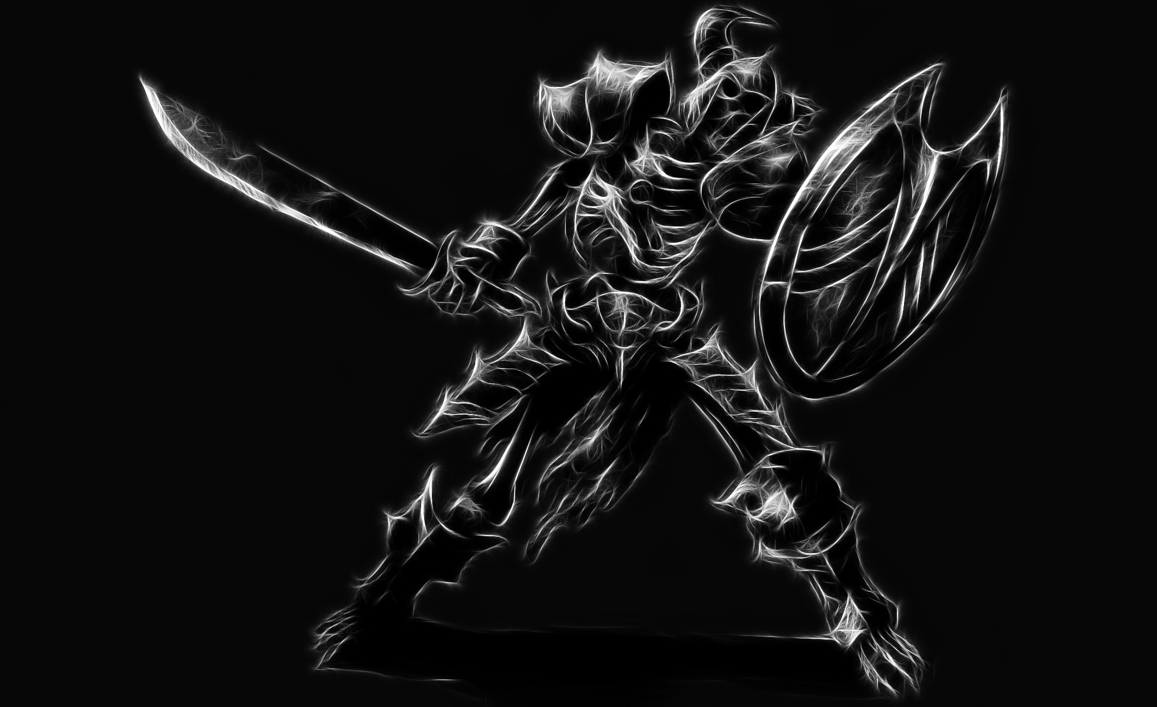 Download mobile wallpaper Dark, Warrior for free.