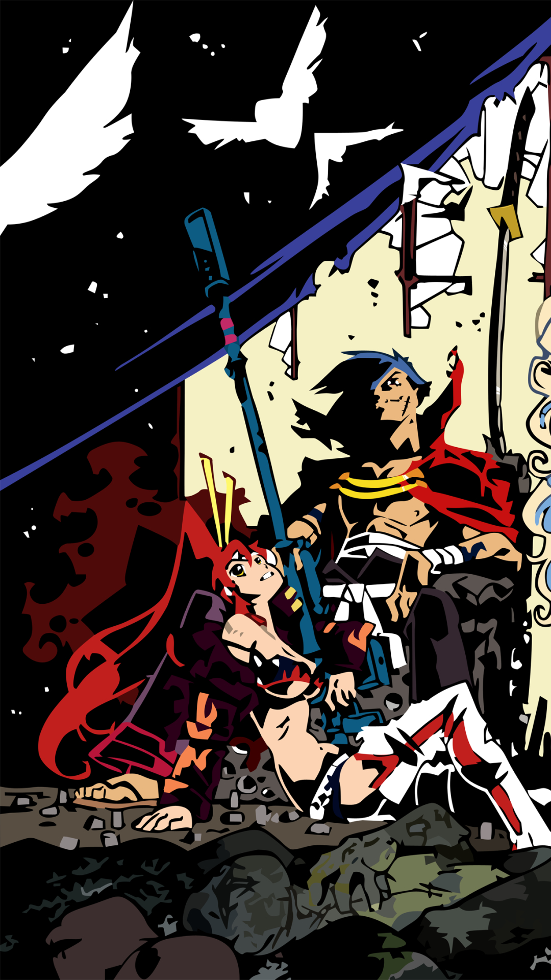 Download mobile wallpaper Anime, Tengen Toppa Gurren Lagann for free.