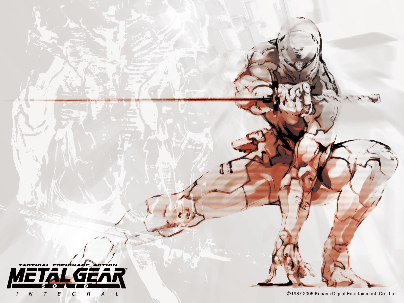 metal gear solid: integral, metal gear solid, gray fox (metal gear), video game