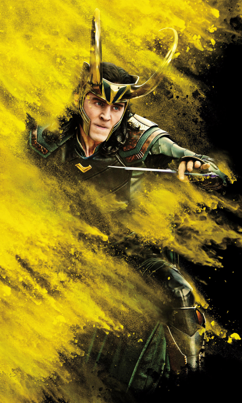 Download mobile wallpaper Movie, Loki (Marvel Comics), Tom Hiddleston, Thor: Ragnarok for free.