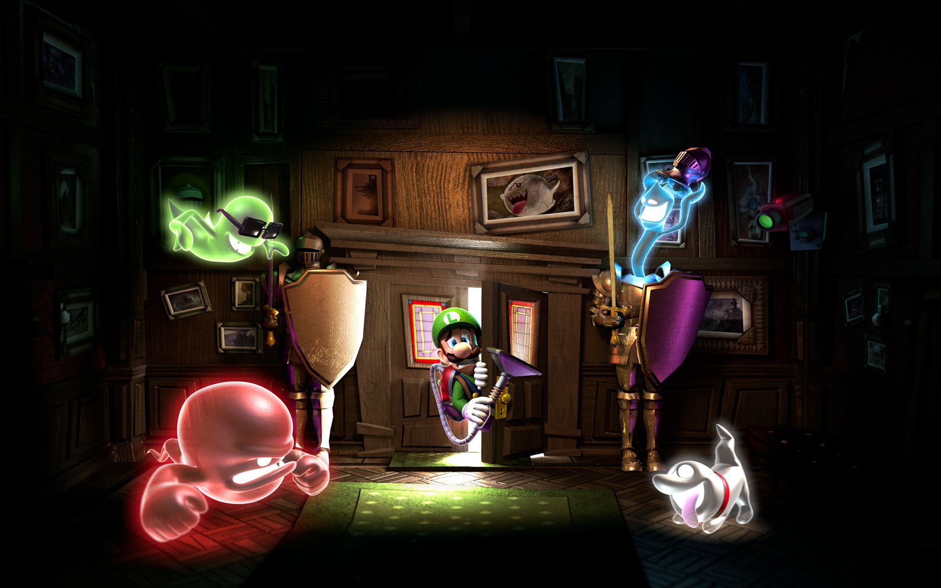 Télécharger des fonds d'écran Luigi's Mansion HD