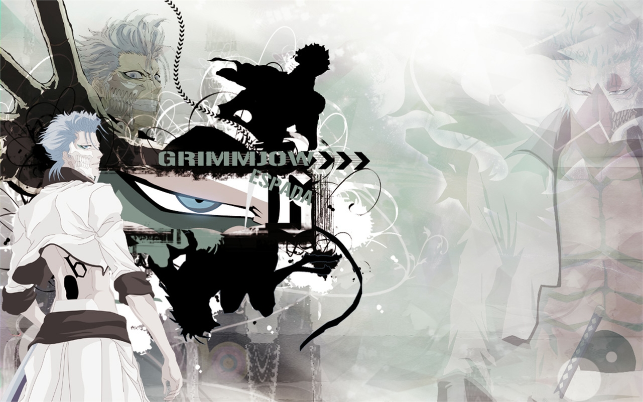 Laden Sie das Bleach, Animes, Grimmjow Jaegerjaquez-Bild kostenlos auf Ihren PC-Desktop herunter