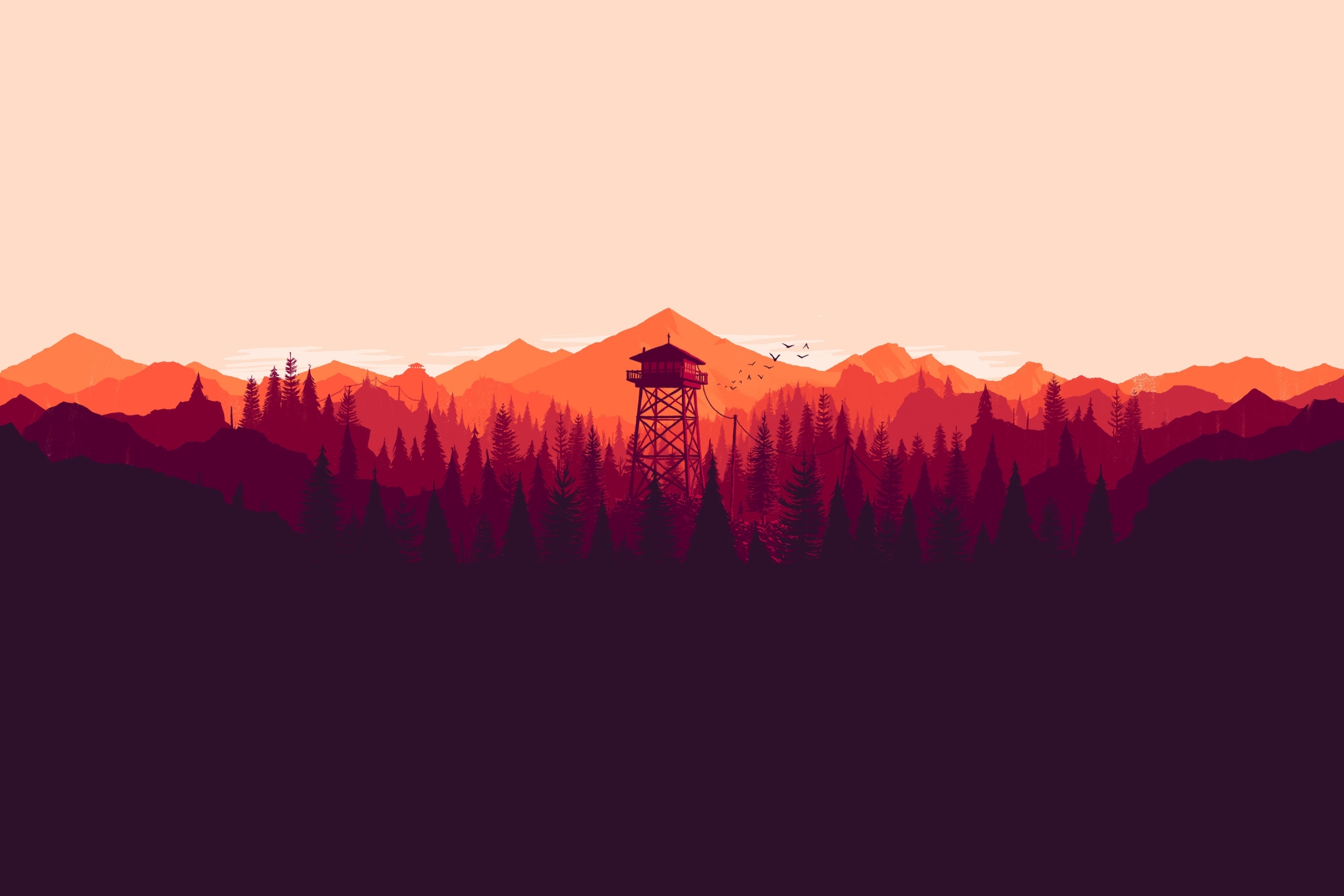 Free download wallpaper Tower, Video Game, Firewatch on your PC desktop