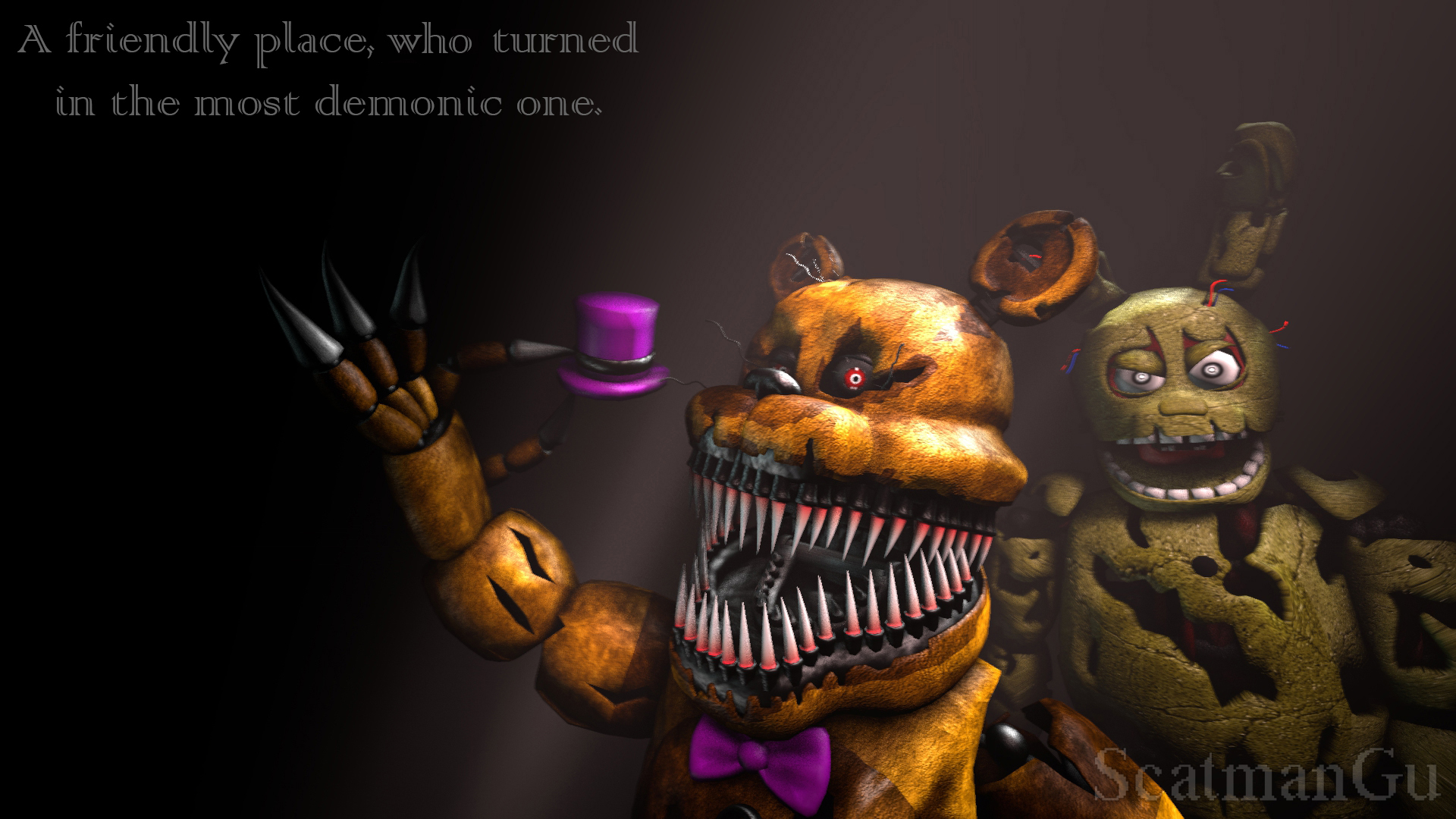 Descarga gratis la imagen Videojuego, Five Nights At Freddy's, Cinco Noches En Freddy's 4 en el escritorio de tu PC