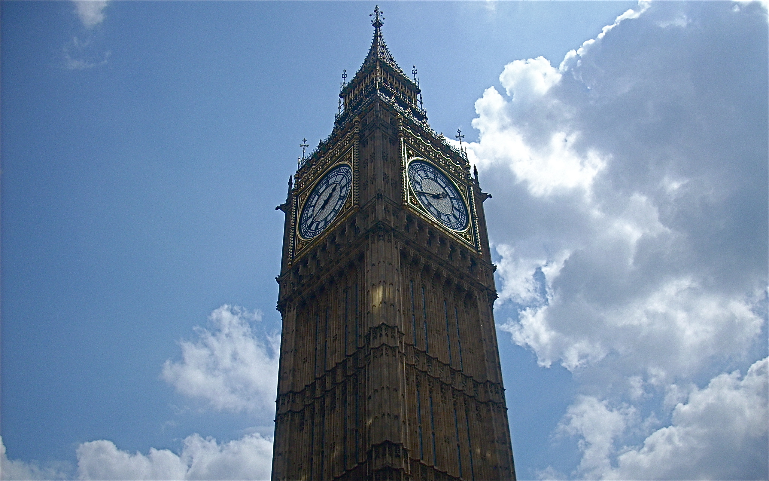Download mobile wallpaper Clock, Big Ben, London, Monuments, Man Made for free.