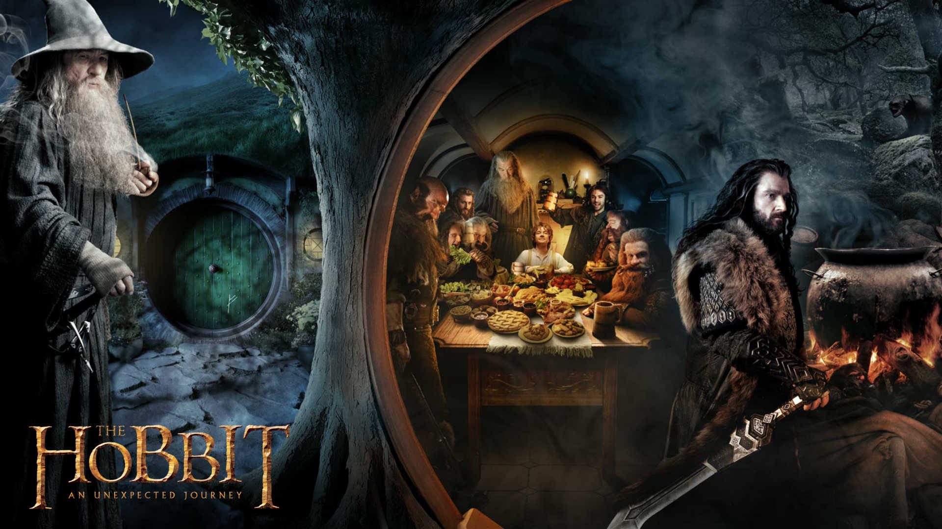 265296 Hintergrundbild herunterladen der herr der ringe, filme, der hobbit: eine unerwartete reise - Bildschirmschoner und Bilder kostenlos