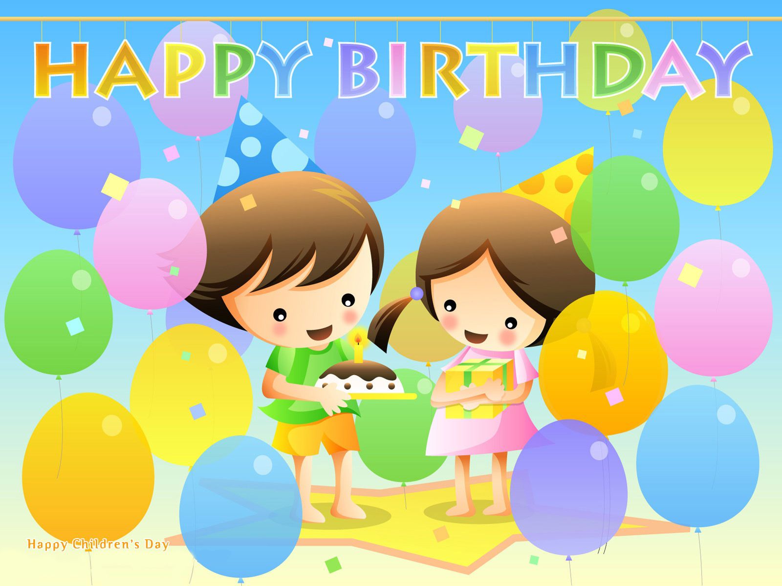 Download mobile wallpaper Holiday, Balloon, Child, Birthday for free.