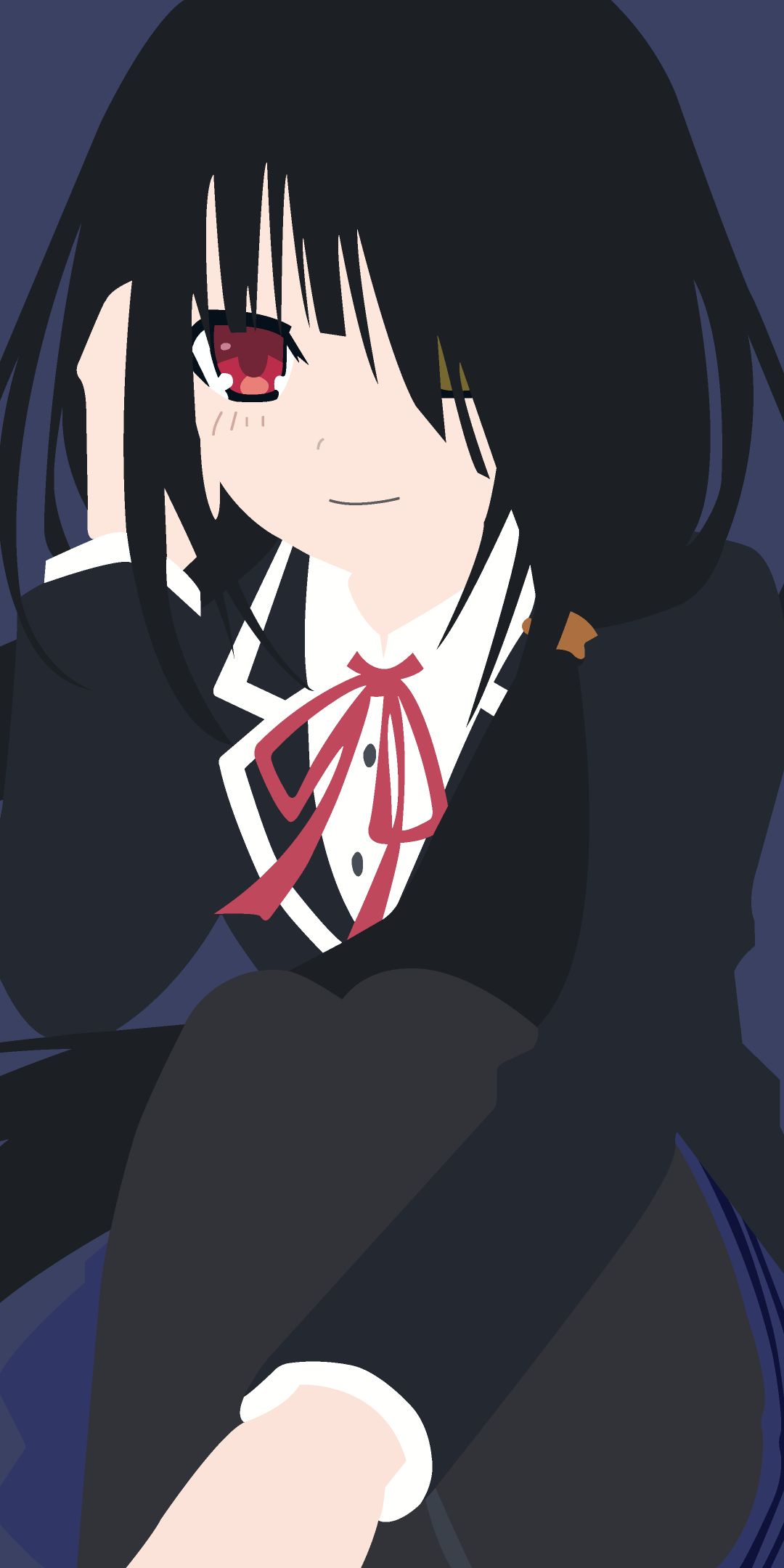 Handy-Wallpaper Animes, Datum A Live, Kurumi Tokisaki kostenlos herunterladen.