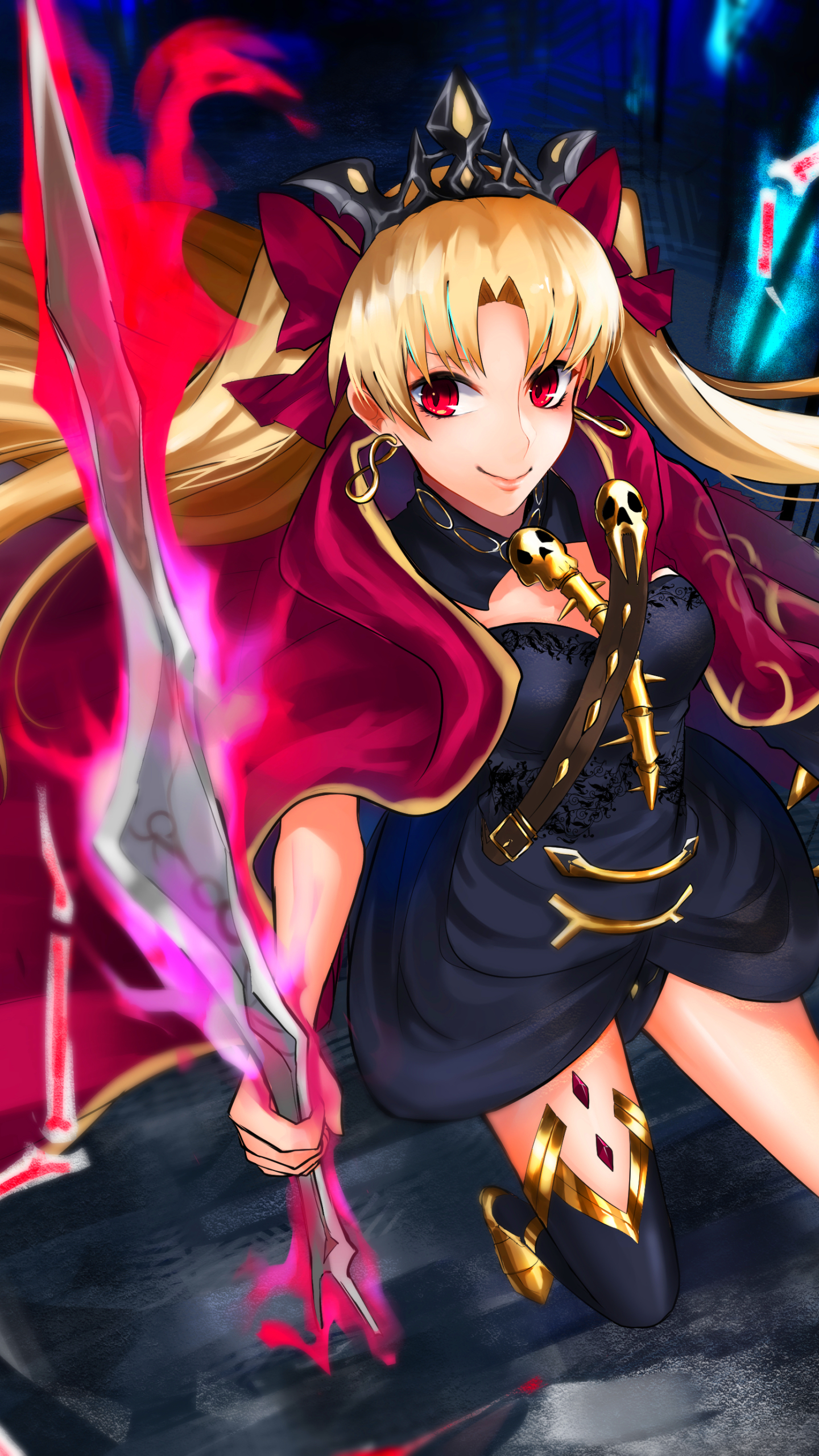 Download mobile wallpaper Anime, Fate/grand Order, Lancer (Fate/grand Order), Ereshkigal (Fate/grand Order), Fate Series for free.
