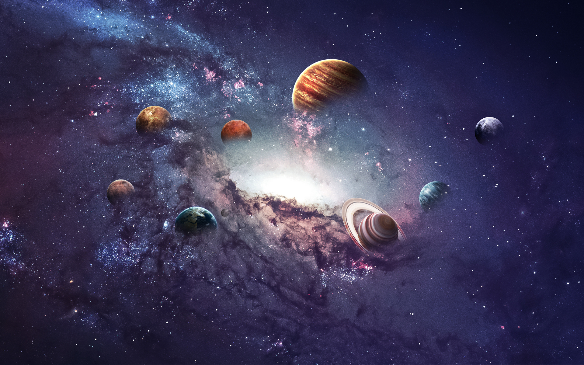 Descarga gratuita de fondo de pantalla para móvil de Planetas, Estrellas, Galaxia, Espacio, Planeta, Ciencia Ficción.