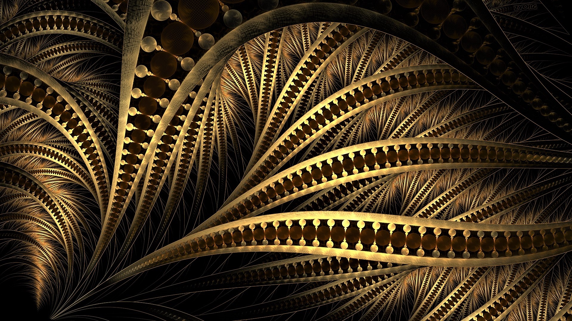 Free download wallpaper Abstract, Brown, Fractal on your PC desktop