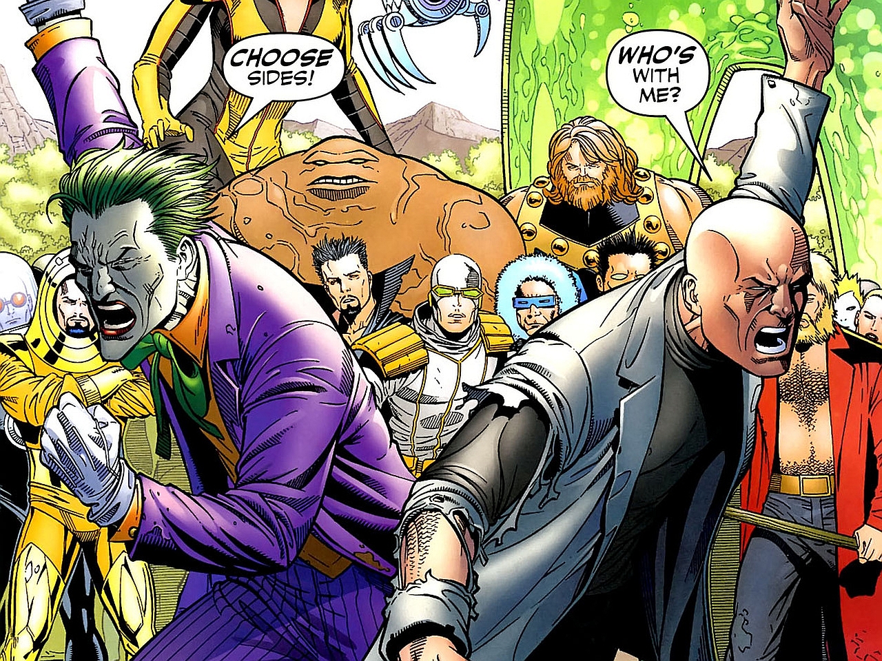 Download mobile wallpaper Joker, Comics, Salvation Run for free.