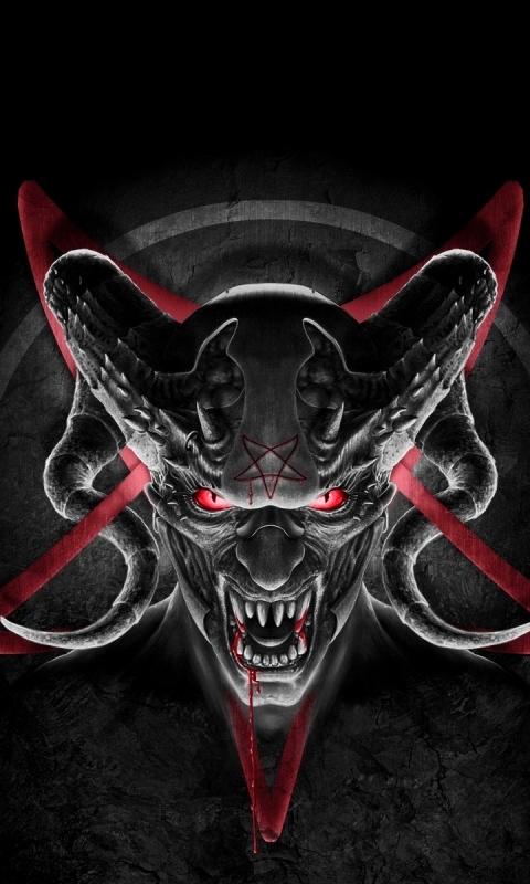 Download mobile wallpaper Dark, Pentagram, Occult, Satanic, Satan, Satanism for free.