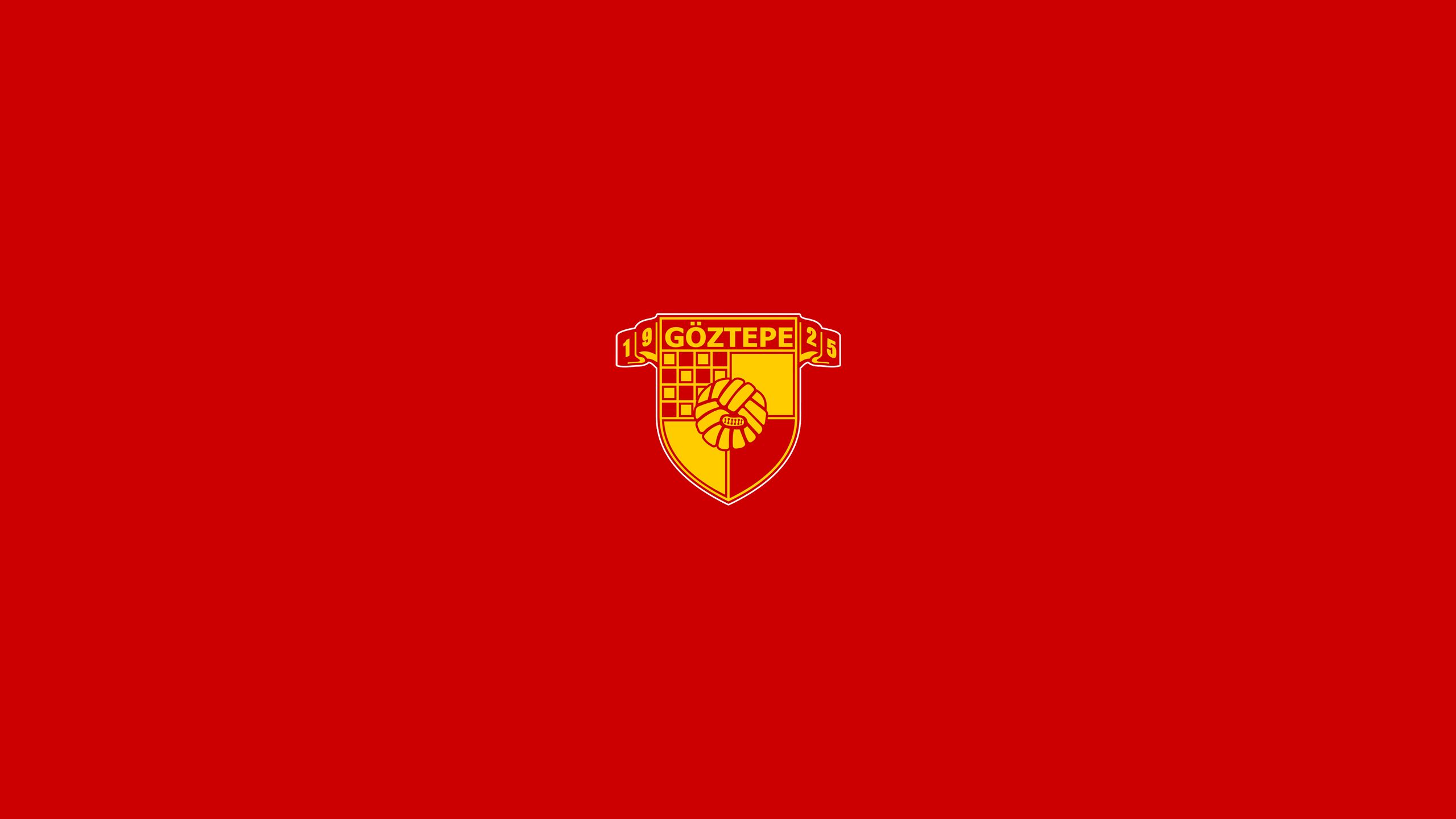 Laden Sie das Sport, Fußball, Logo, Emblem, Göztepe S K-Bild kostenlos auf Ihren PC-Desktop herunter