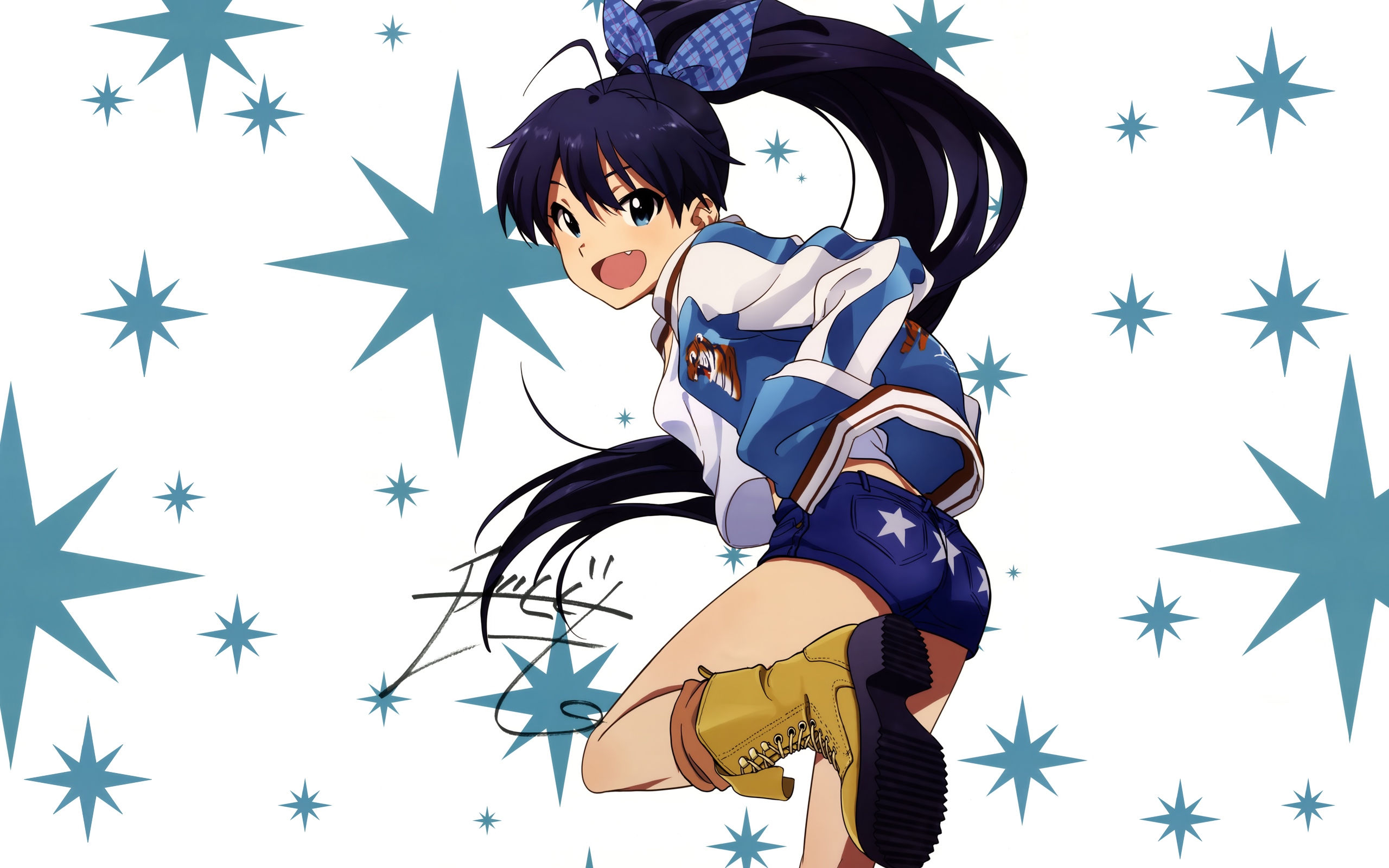 Free download wallpaper Anime, The Idolm@ster, Hibiki Ganaha on your PC desktop