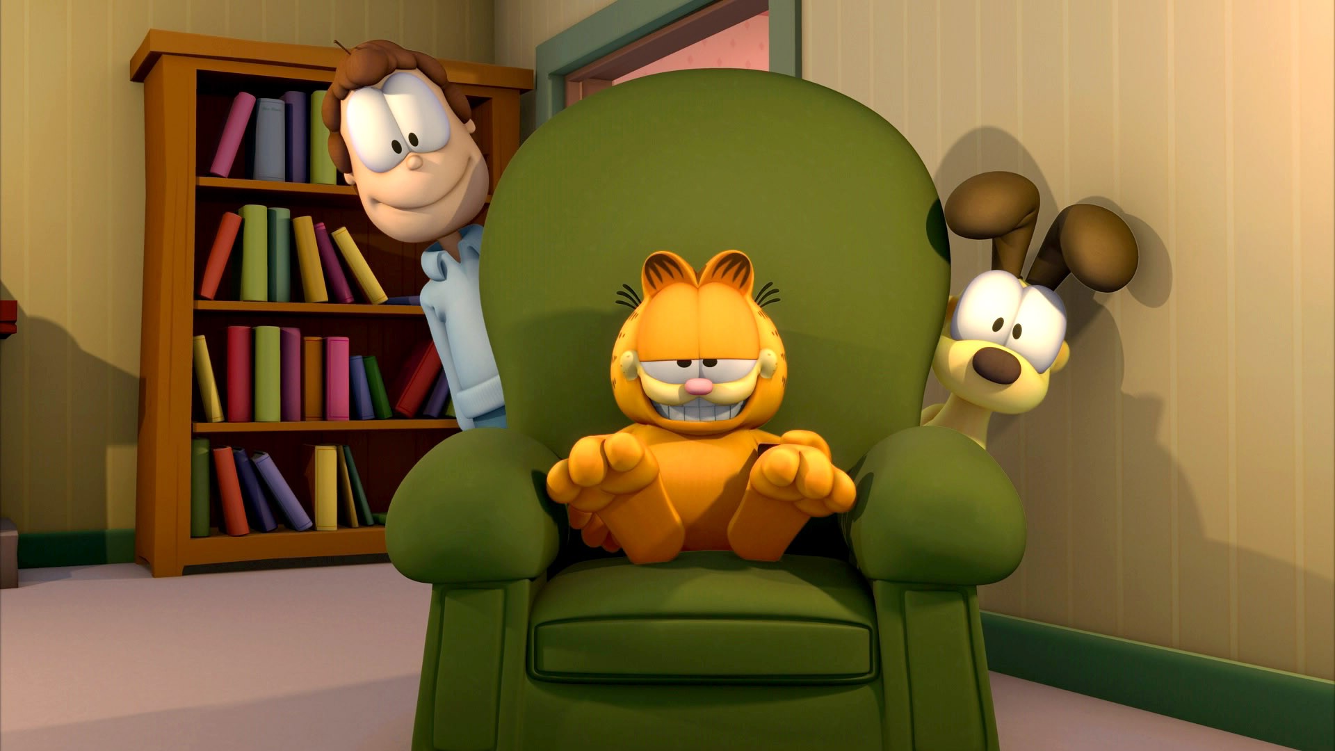 Handy-Wallpaper Fernsehserien, The Garfield Show kostenlos herunterladen.