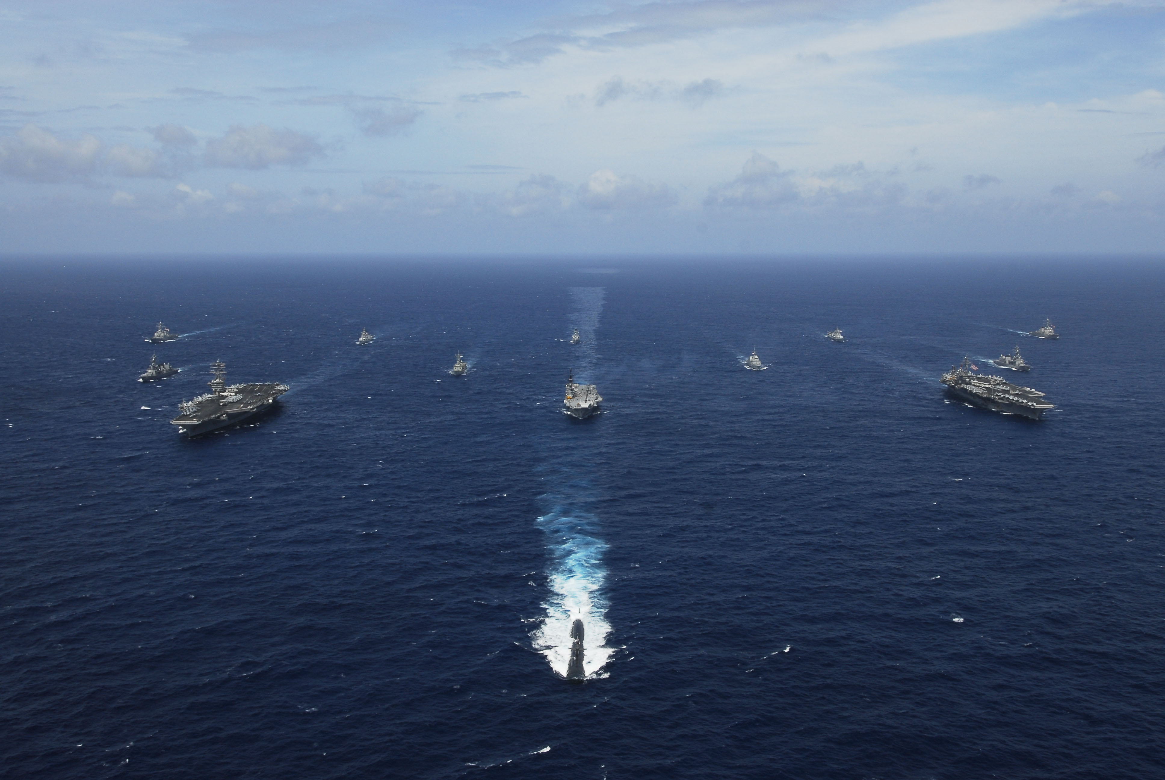 navy, military, ship, aircraft carrier, fleet, submarine, warships
