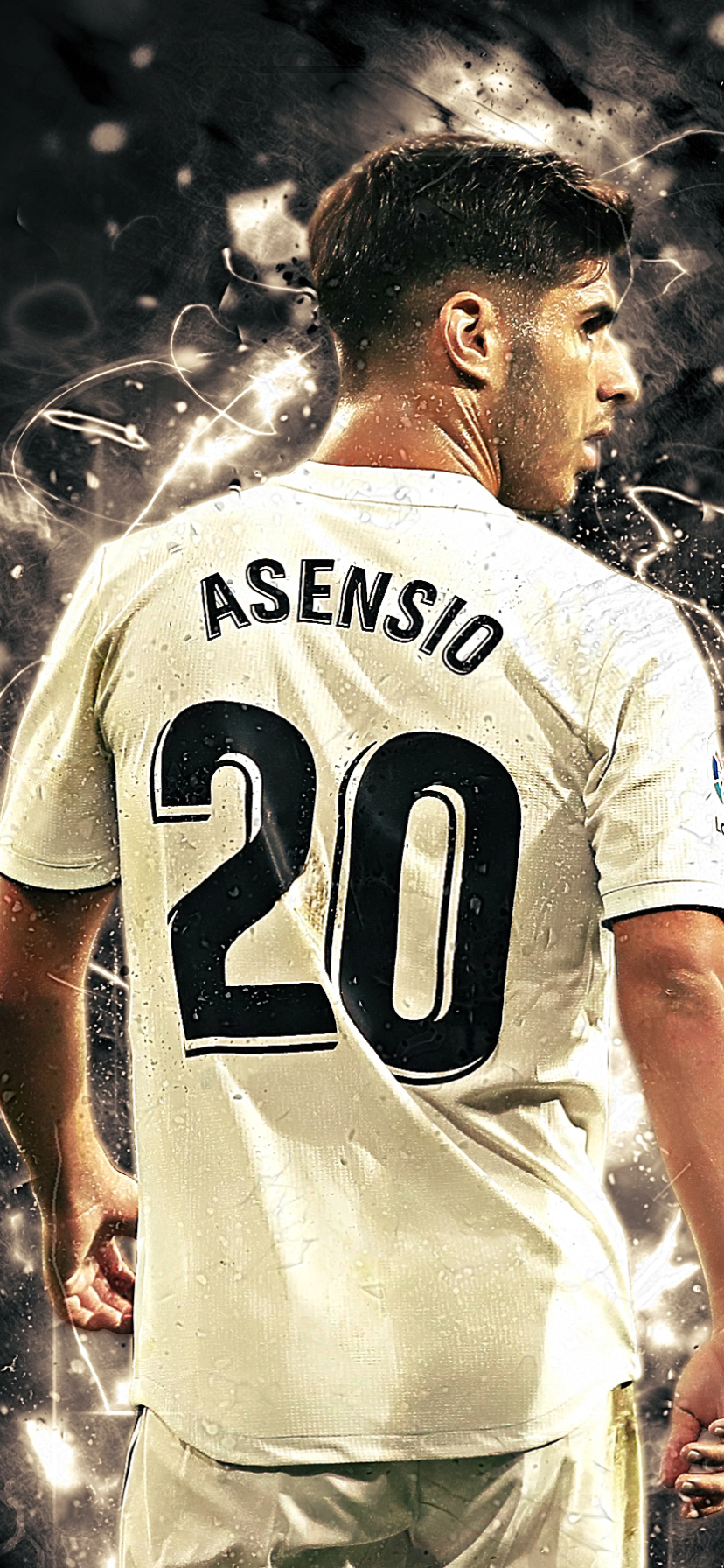 Download mobile wallpaper Sports, Soccer, Spanish, Real Madrid C F, Marco Asensio for free.