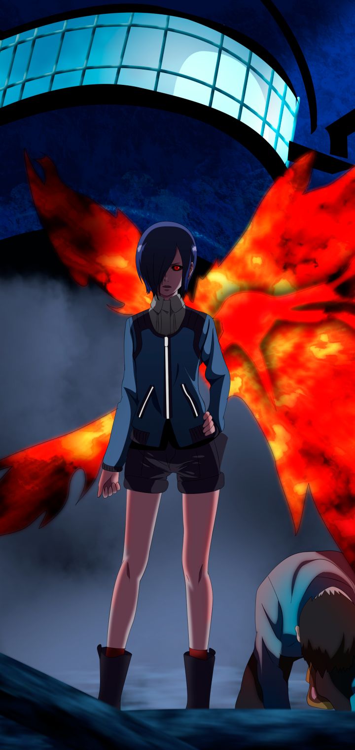 Descarga gratuita de fondo de pantalla para móvil de Animado, Tokyo Ghoul, Touka Kirishima.