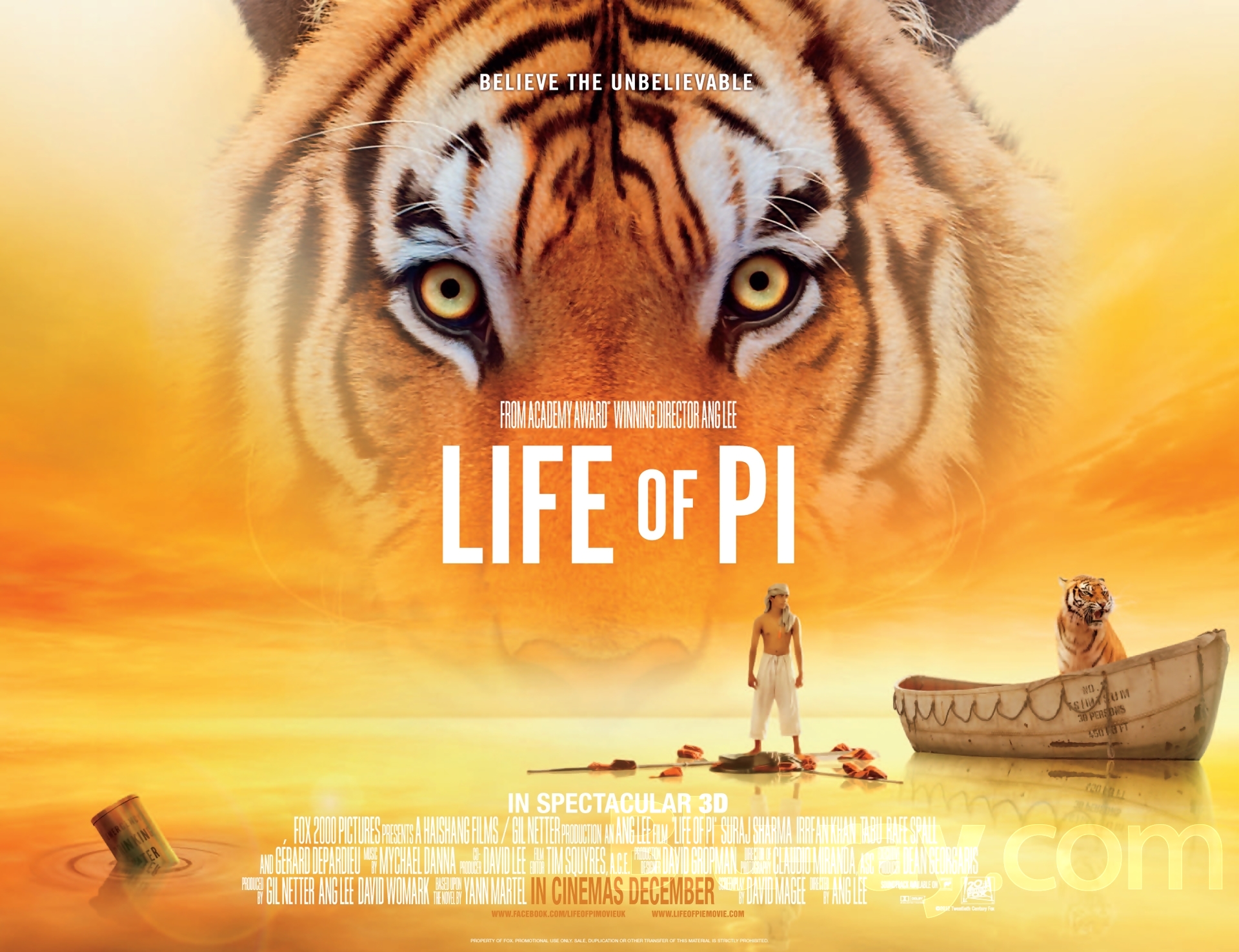 560984 Bild herunterladen filme, life of pi: schiffbruch mit tiger - Hintergrundbilder und Bildschirmschoner kostenlos
