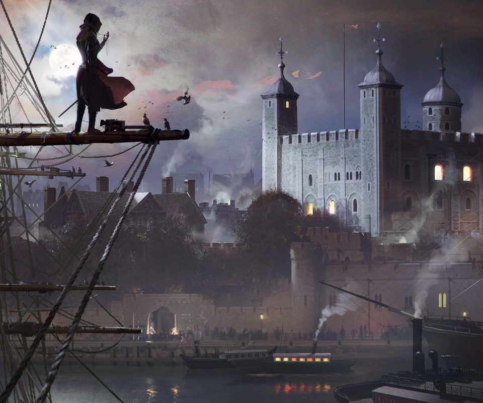 Handy-Wallpaper Computerspiele, Assassin's Creed, Assassin's Creed: Syndicate, Evie Frie kostenlos herunterladen.