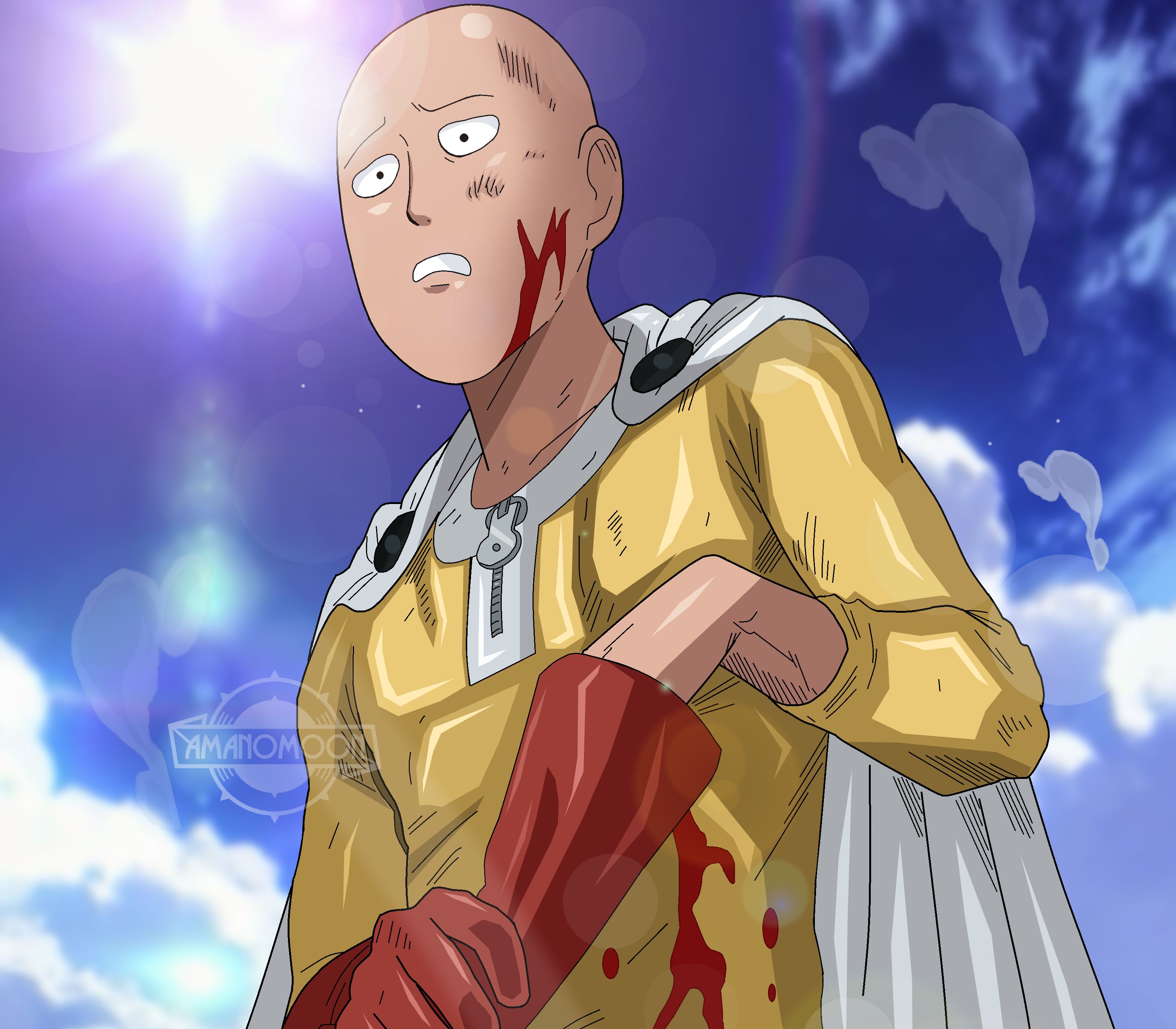 Download mobile wallpaper Anime, Saitama (One Punch Man), One Punch Man for free.