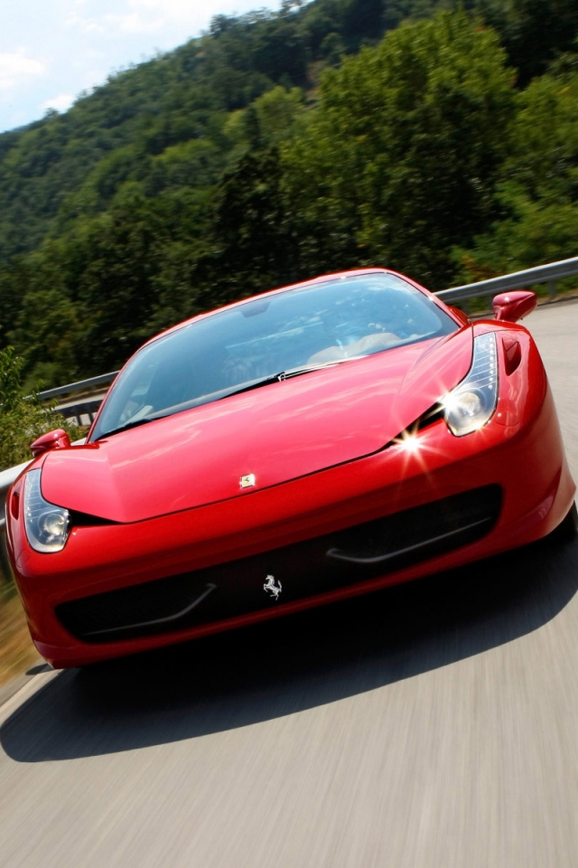 Handy-Wallpaper Auto, Ferrari, Autos, Fahrzeug, Fahrzeuge, F458 kostenlos herunterladen.