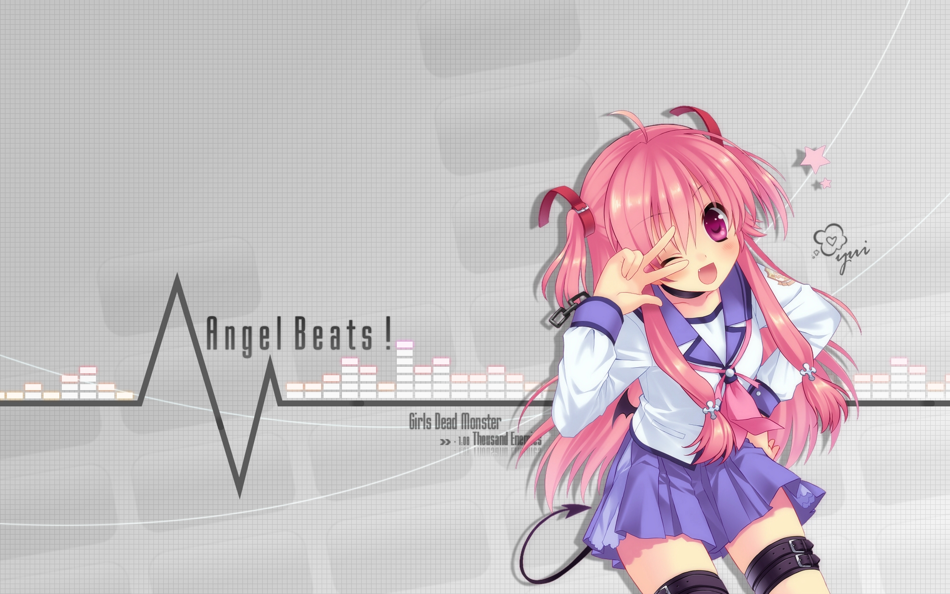 525480 Hintergrundbild herunterladen animes, angel beats!, yui (engel schlägt!) - Bildschirmschoner und Bilder kostenlos