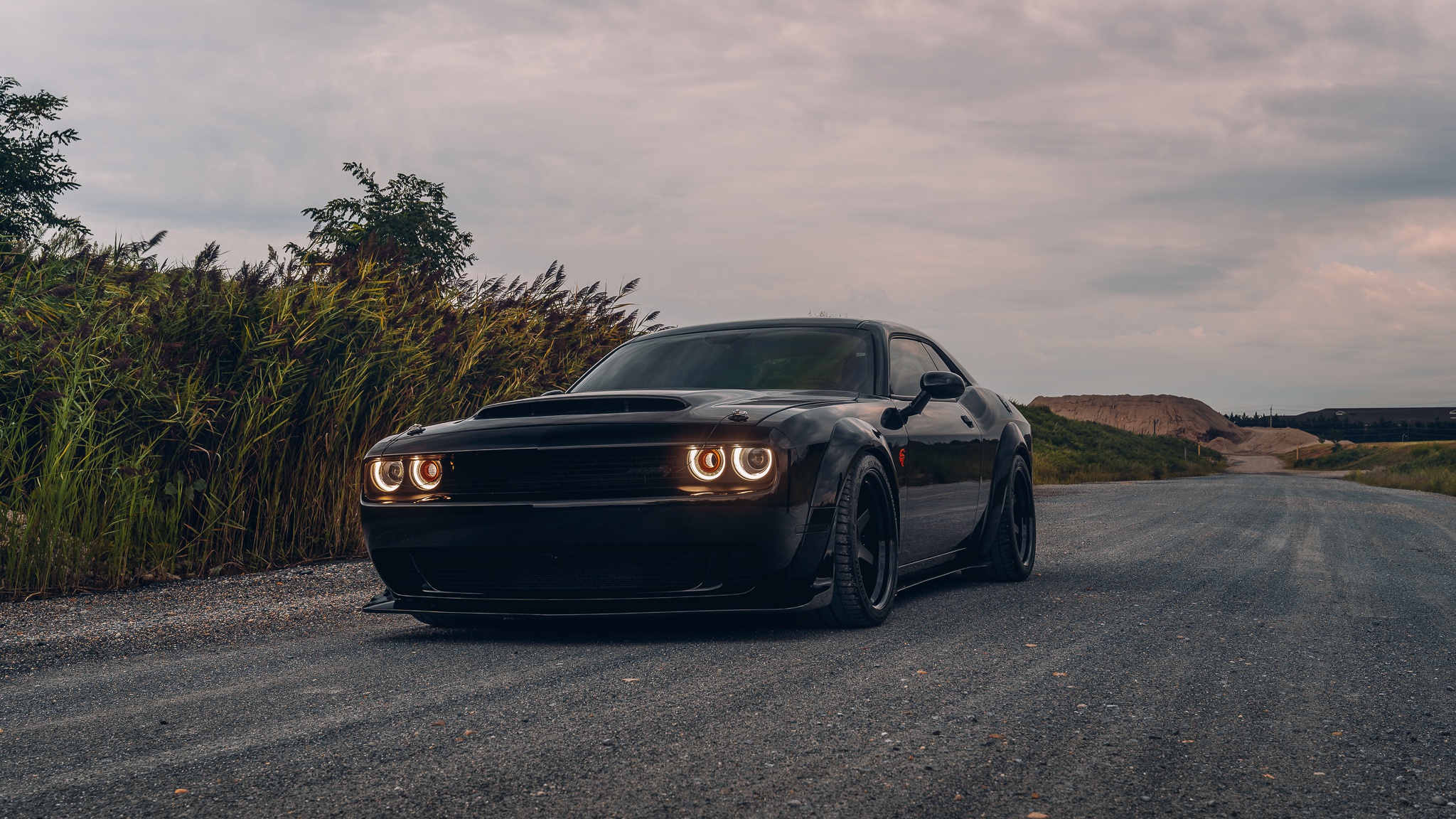 Download mobile wallpaper Dodge, Muscle Car, Dodge Challenger Srt, Vehicles, Dodge Challenger Srt Hellcat for free.