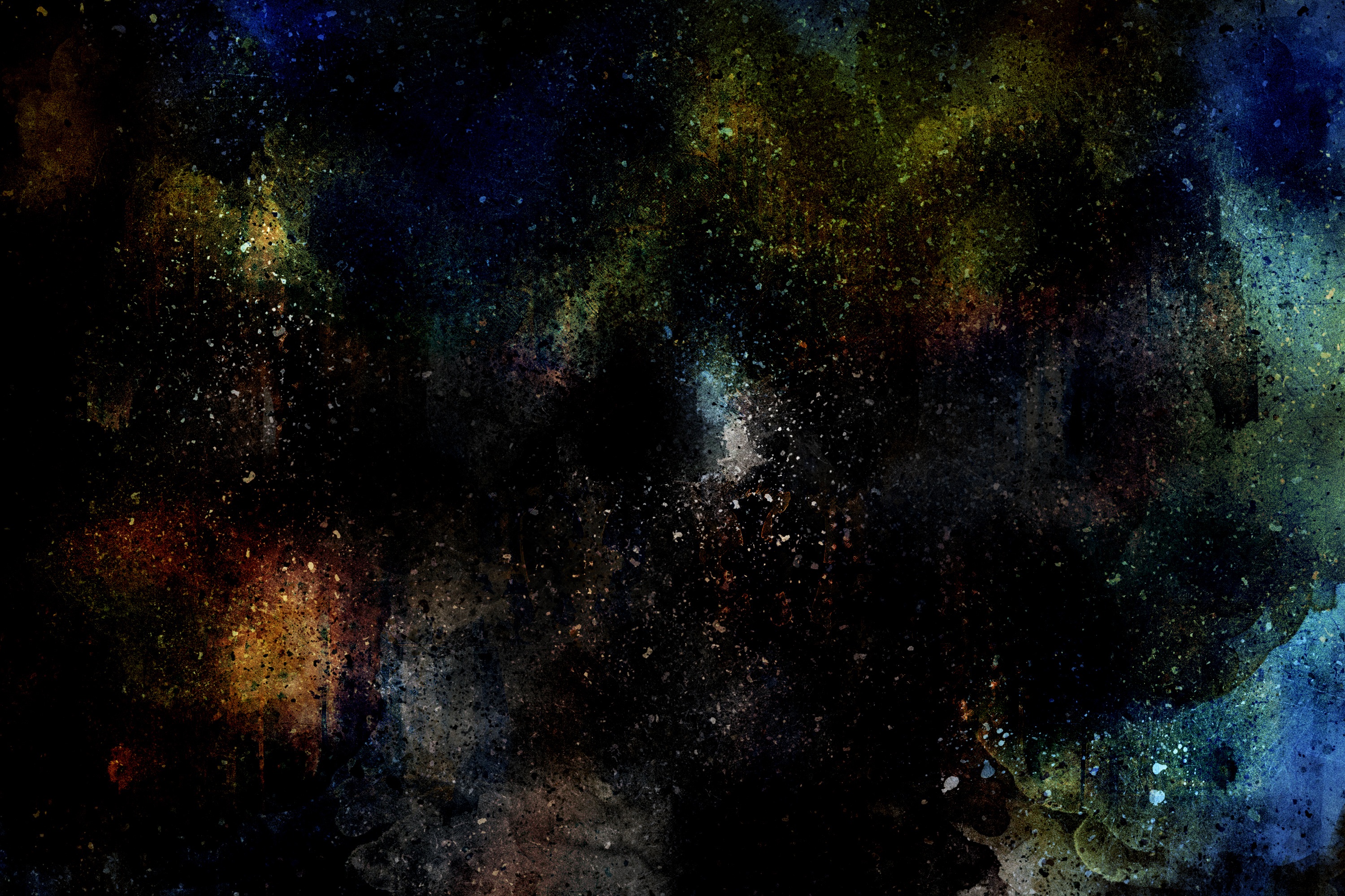 Free download wallpaper Spots, Stains, Abstract, Dark, Watercolor on your PC desktop