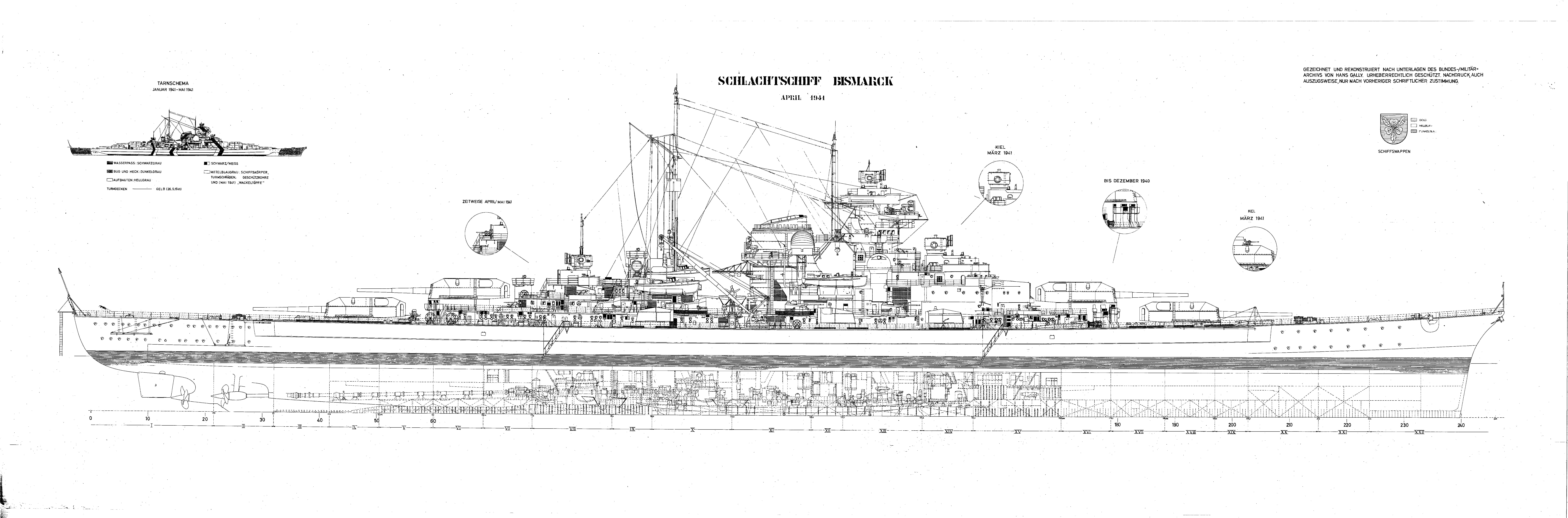 281930 завантажити картинку військові кораблі, німецький лінкор бісмарк, військовий, броненосець - шпалери і заставки безкоштовно