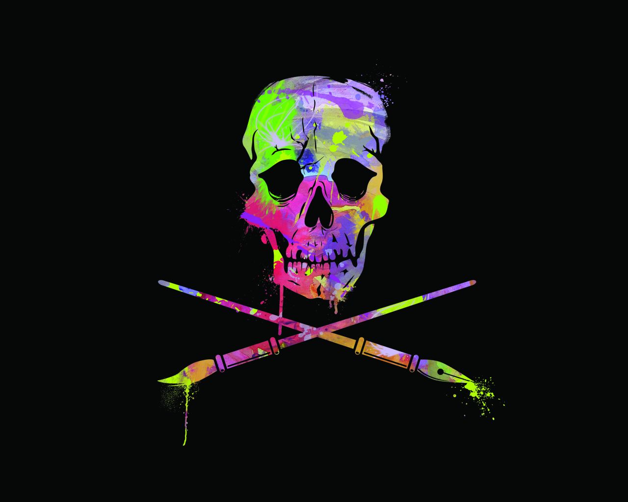 Free download wallpaper Skull, Dark on your PC desktop