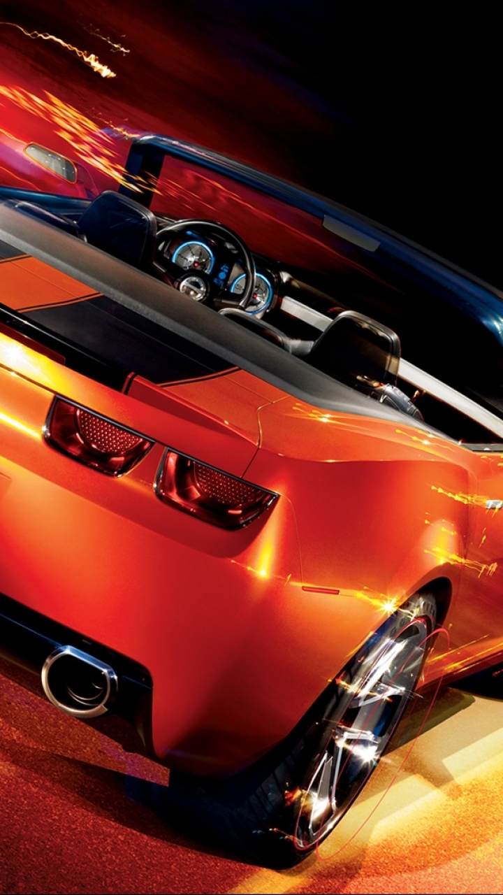 Download mobile wallpaper Audi, Chevrolet, Chevrolet Camaro, Vehicles for free.