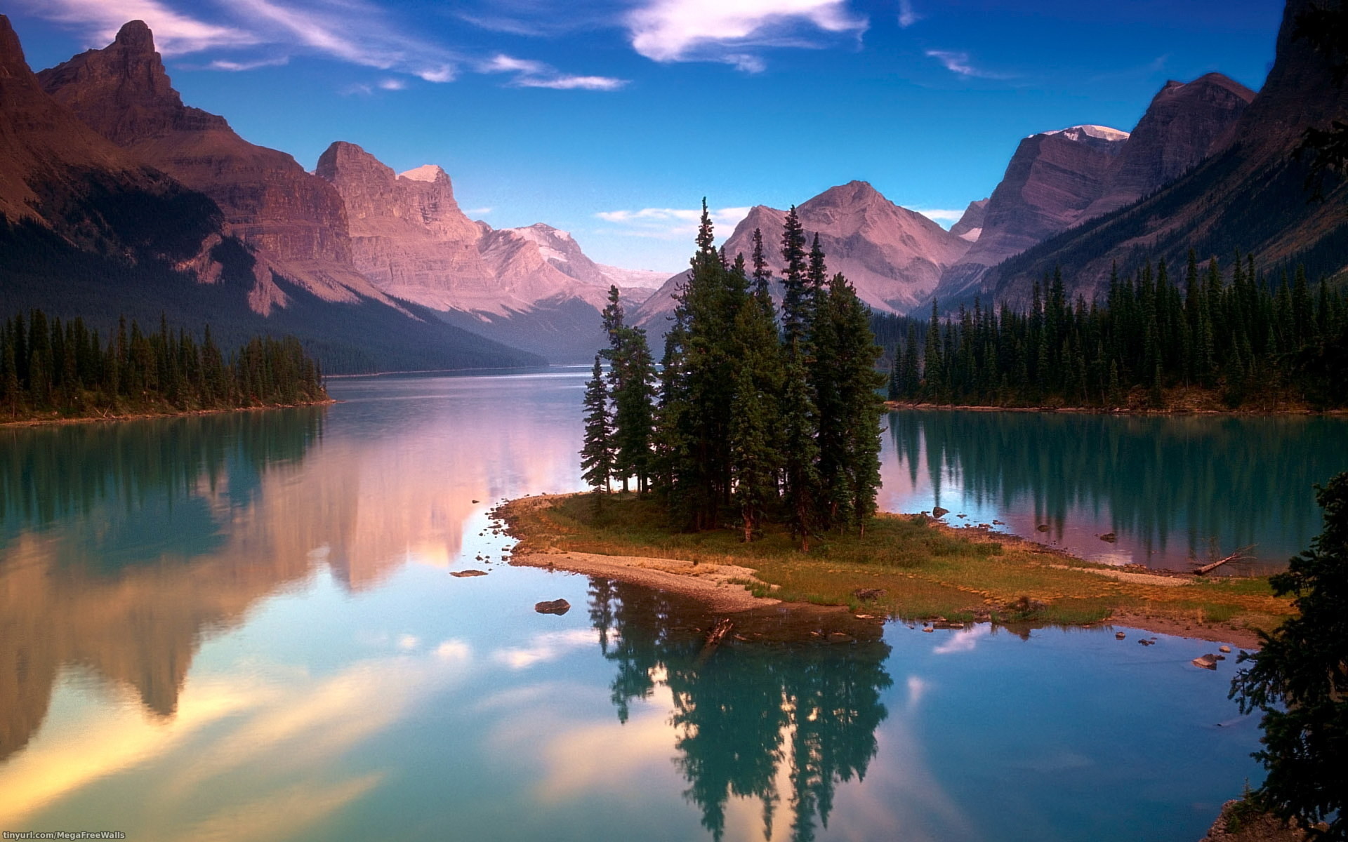 Скачать картинку Природа, Гора, Озеро, Отражение, Дерево, Земля/природа в телефон бесплатно.